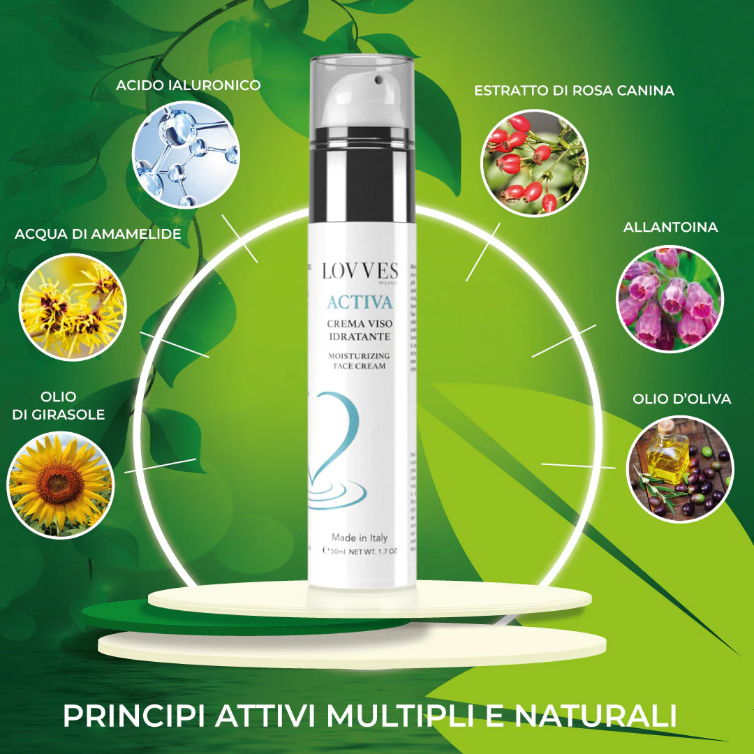Lovves Crema Facial Hidratante Activa - Image 3