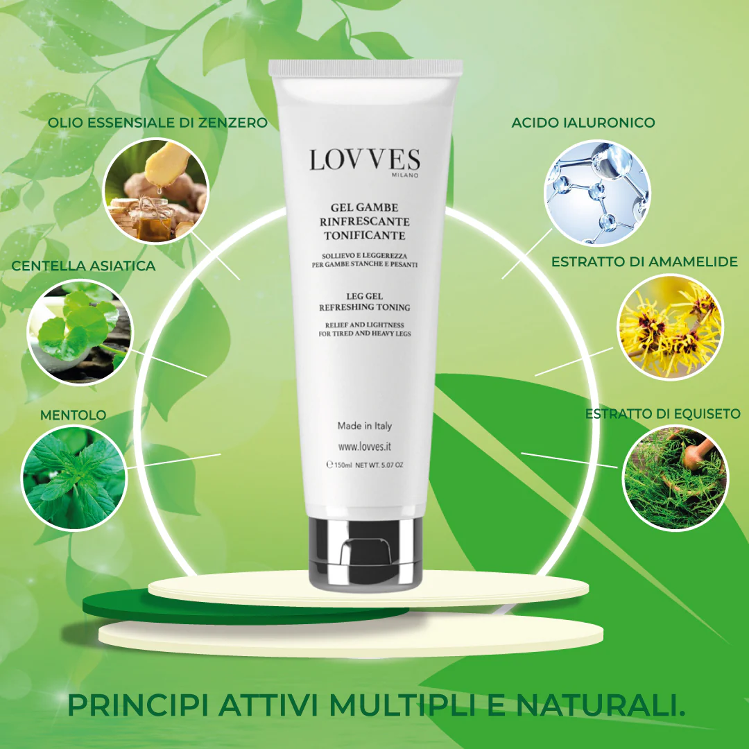 Lovves Gel Refrescante Tonificante Piernas - Image 3