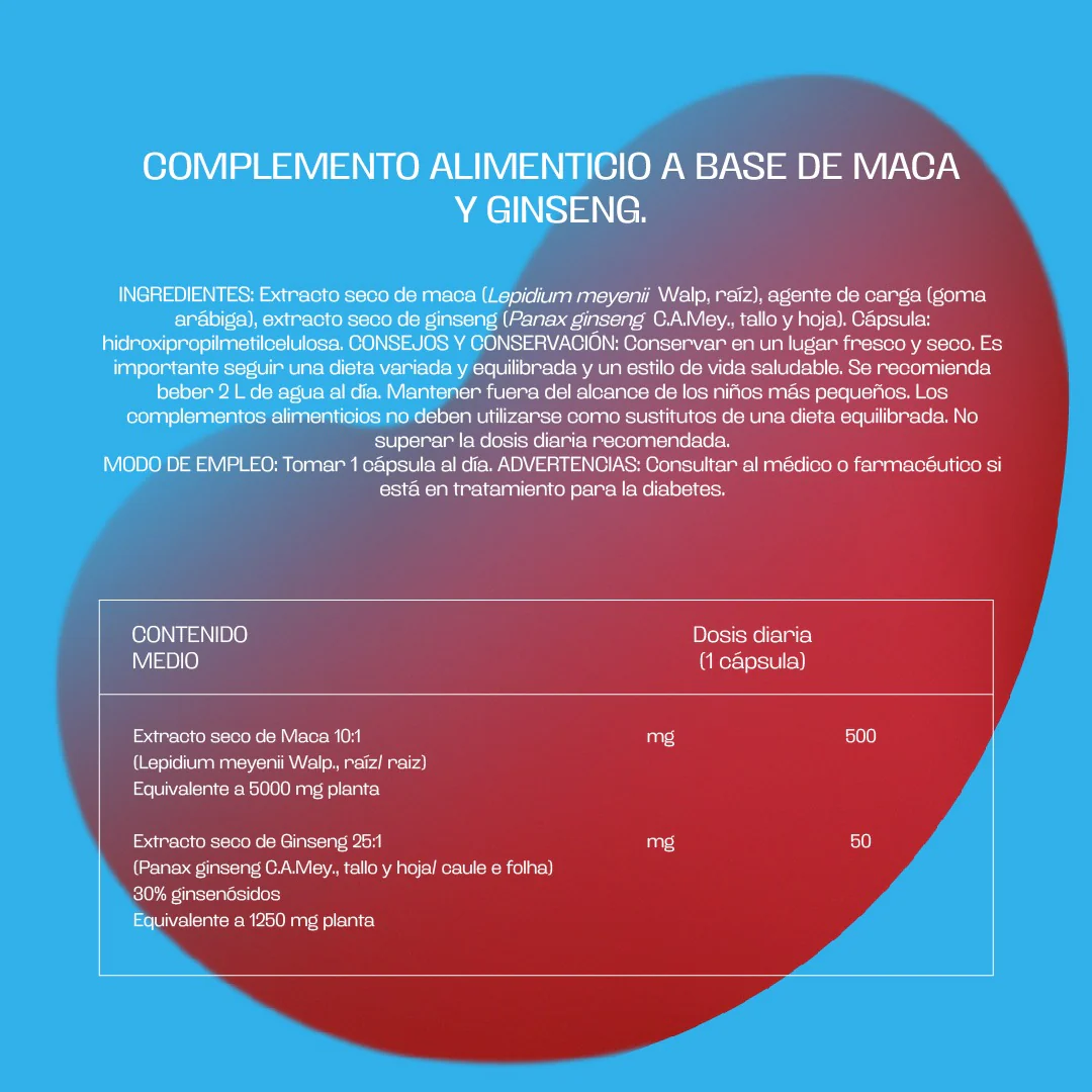 Maca BICENTURY 150 Cápsulas - Image 3