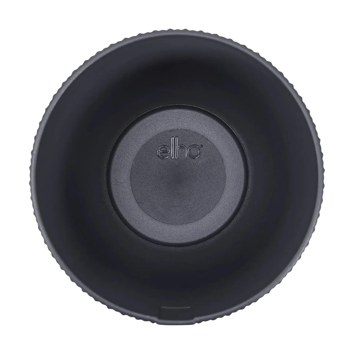 Maceta Antracita Jazz Round Mini Elho 11cm 100% reciclado - Image 3