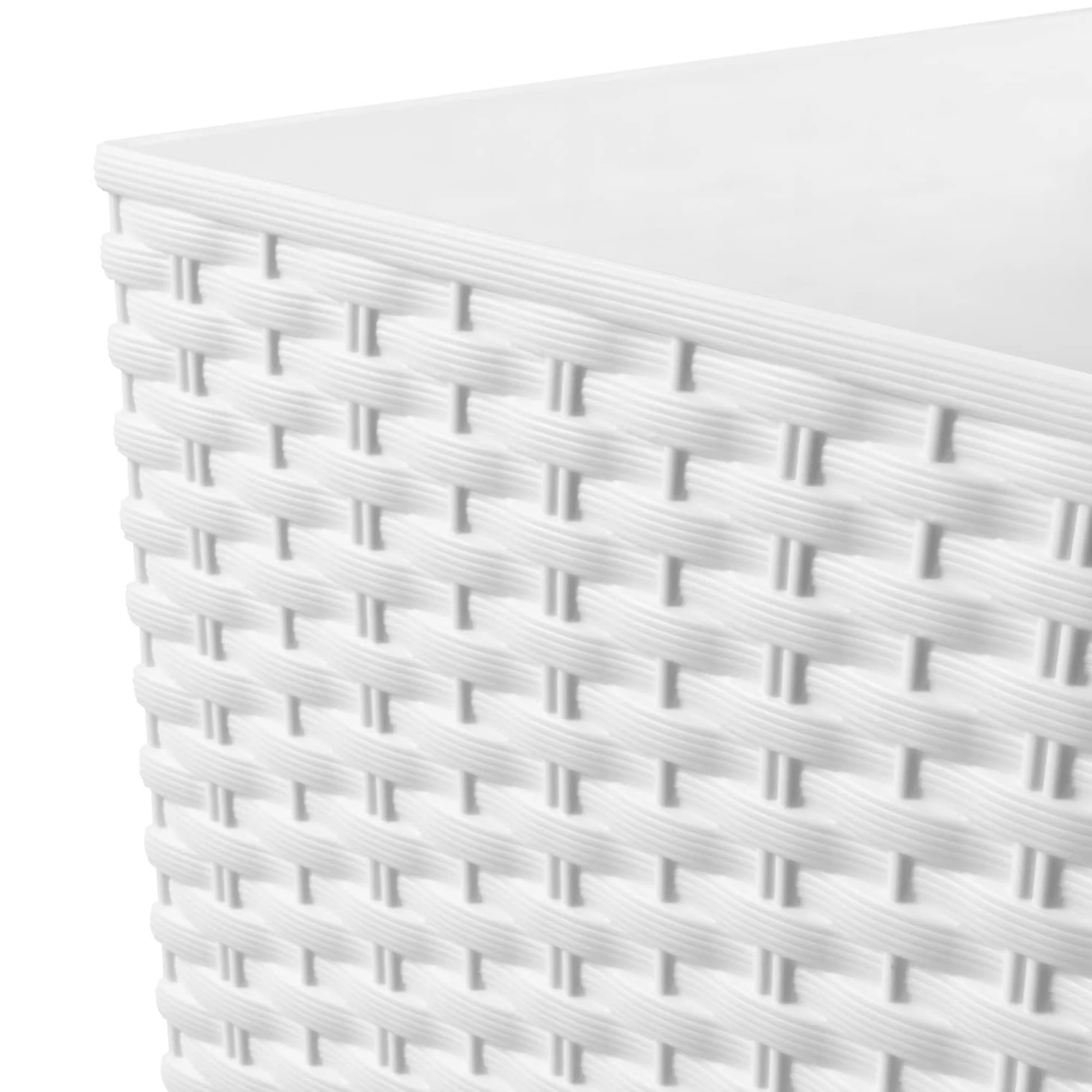Maceta Rato De 7,2 Litros Con Inserto 17 X 17 X 32,4 Cm En Color Blanco - Image 6