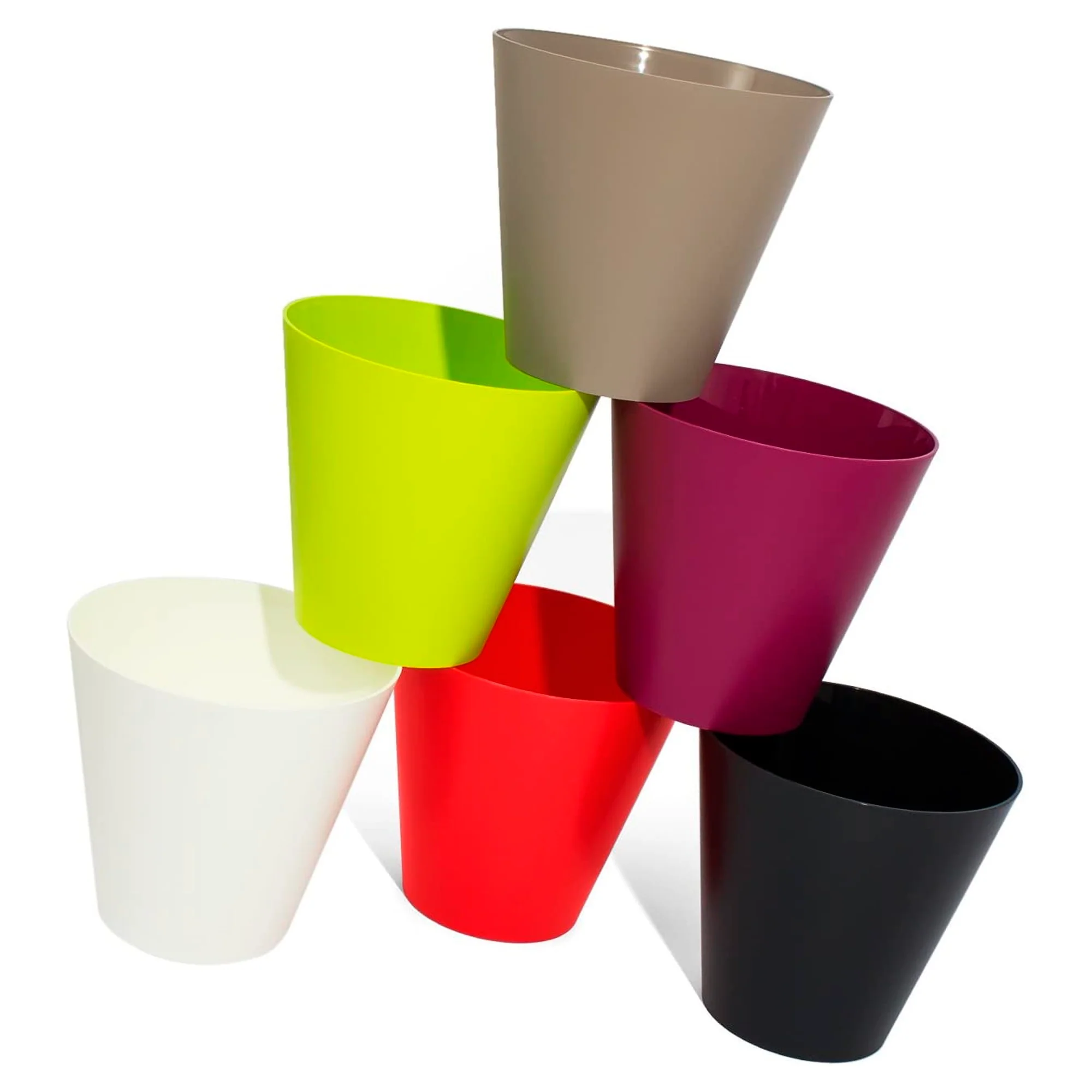 Maceta Tubus 12l., Dimensiones (mm) 300x300x280, Color Antracita - Image 4