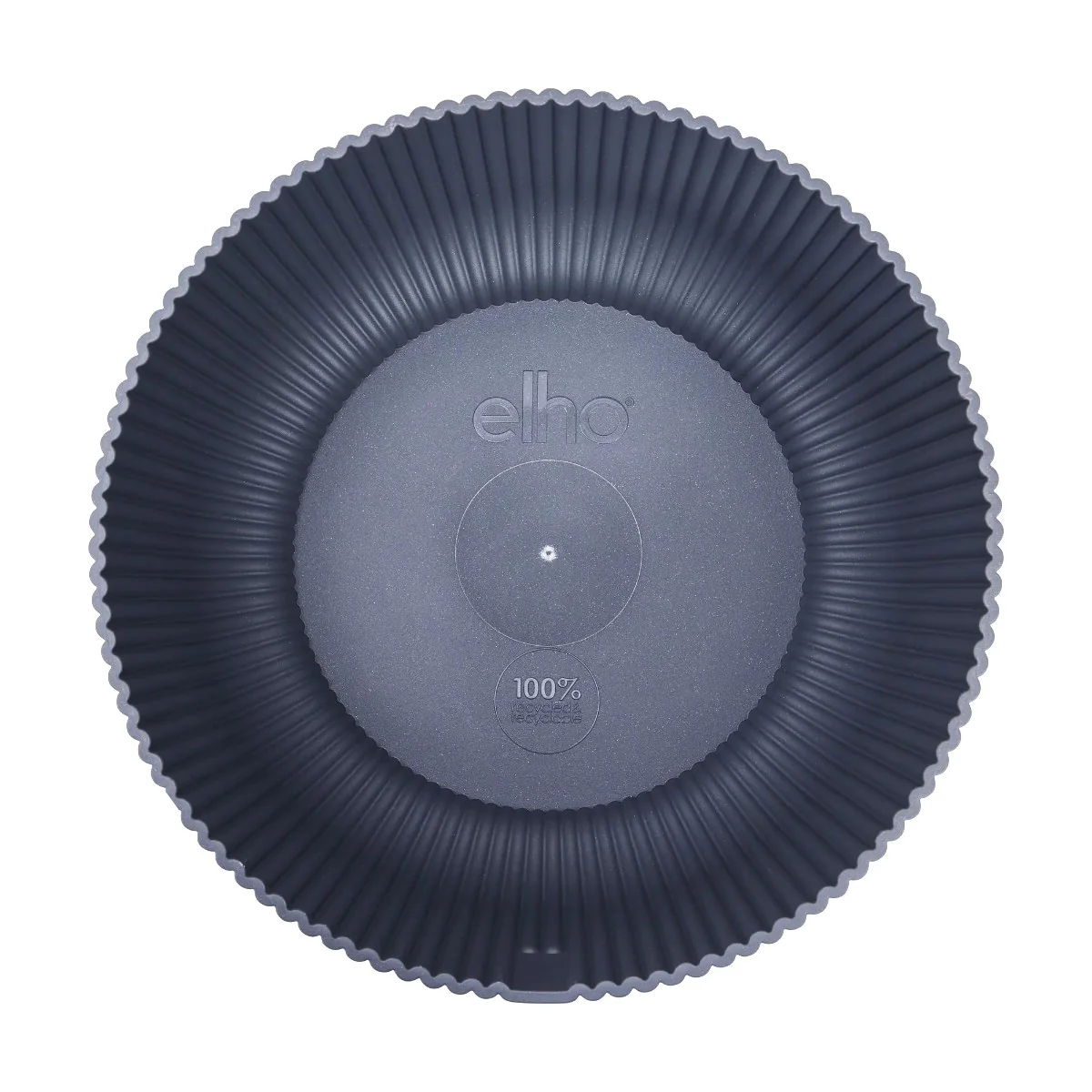 Maceta Antracita Vibes Fold Bowl Elho 25cm 100% reciclado - Image 3