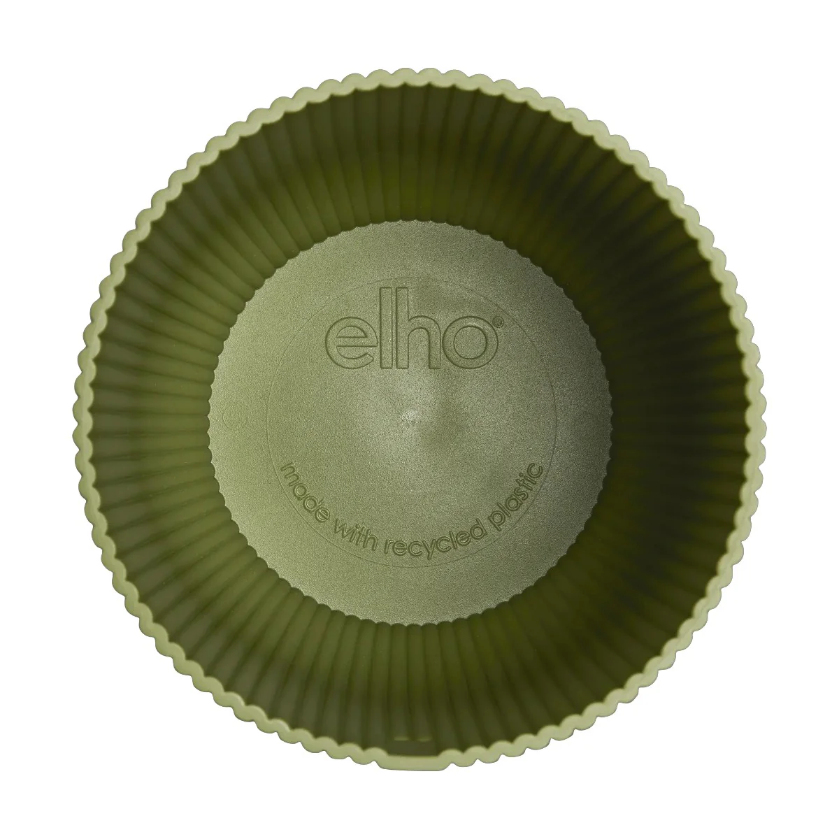 Maceta Verde Helecho Vibes Fold Round Mini Elho 11cm 100% reciclado - Image 3
