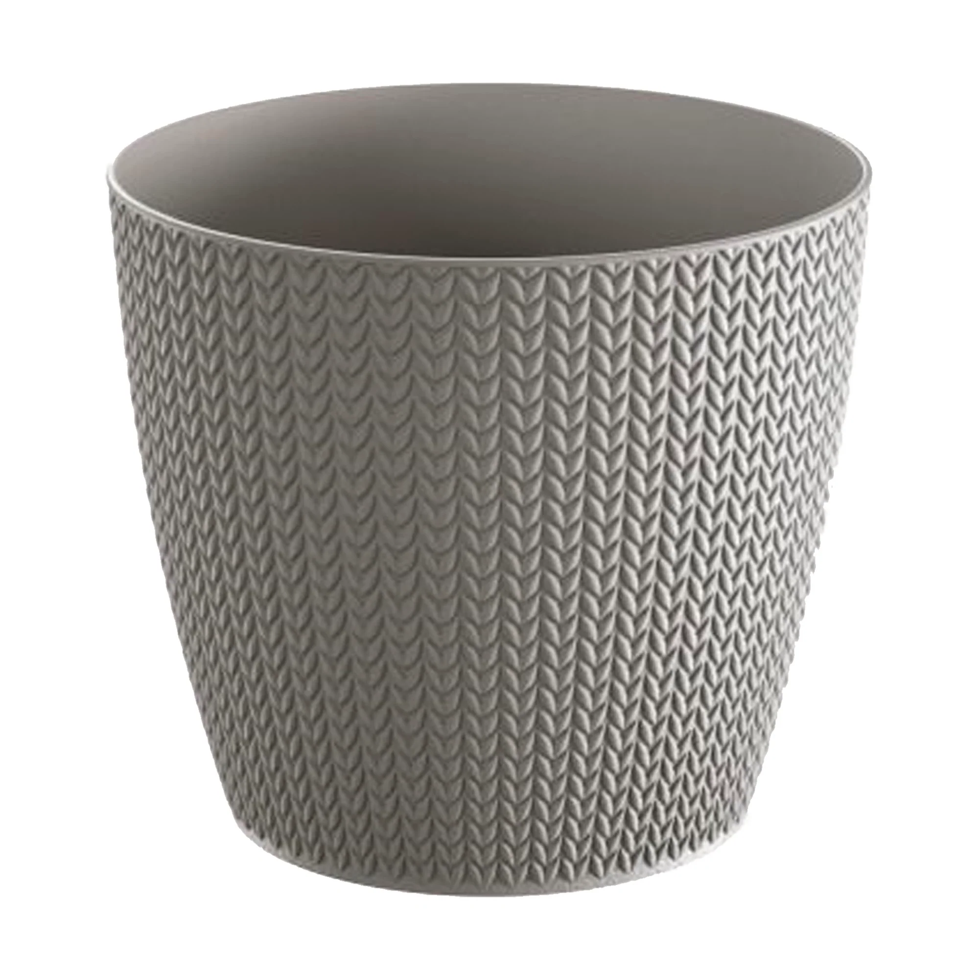 Maceta Wheaty 3,5l., Dimensiones (mm) 189x189x167, Color Gris Piedra