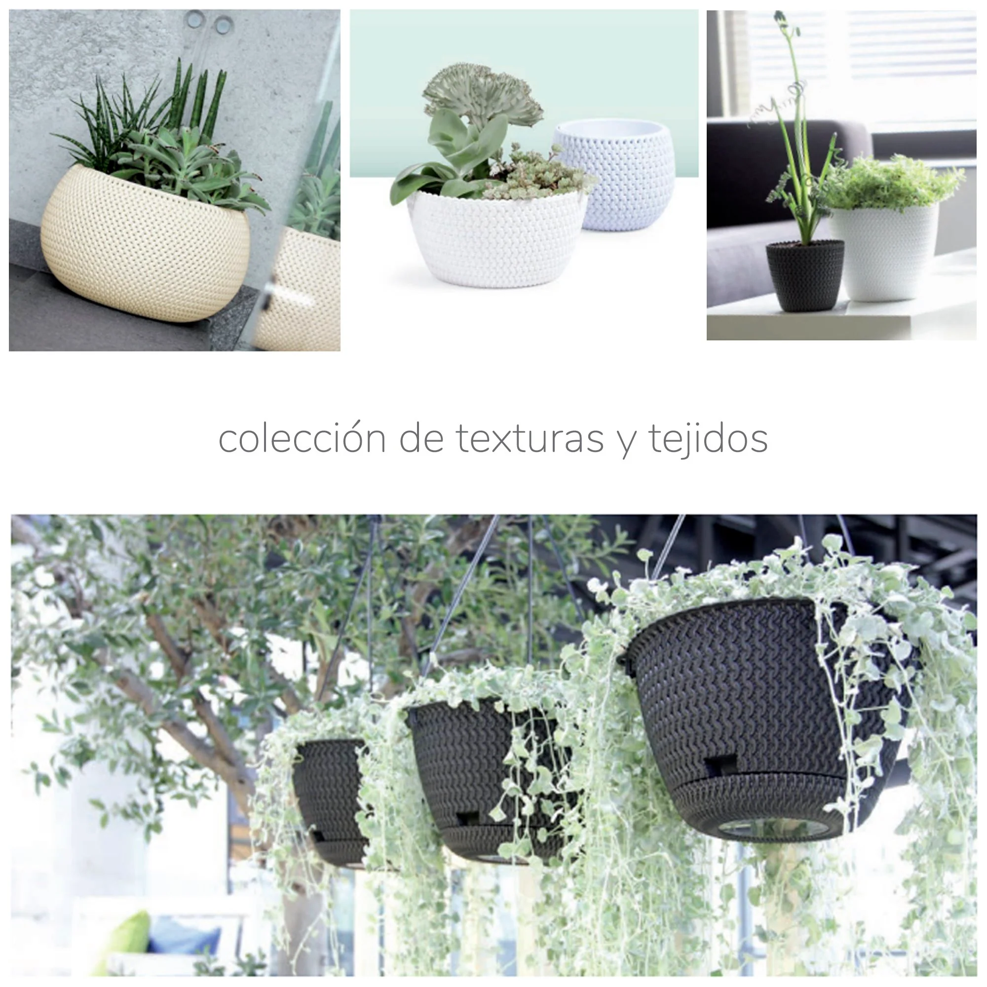 Macetero Colgante Splofy Round W 3l., Dimensiones (mm) 230x230x145, Color Mocca - Image 2