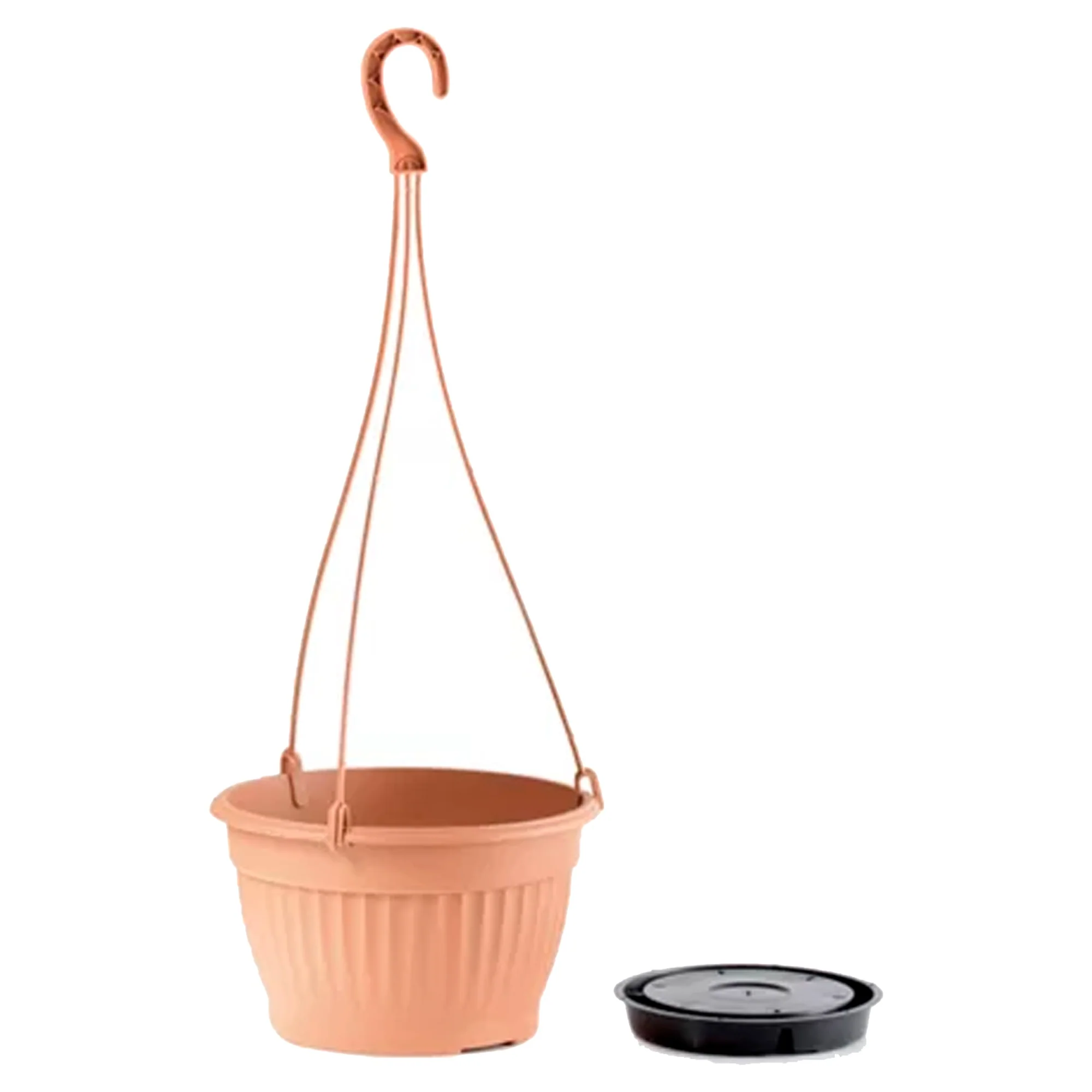 Macetero Colgante Terra 4l., Dimensiones (mm) 230x230x140, Color Terracota - Image 4