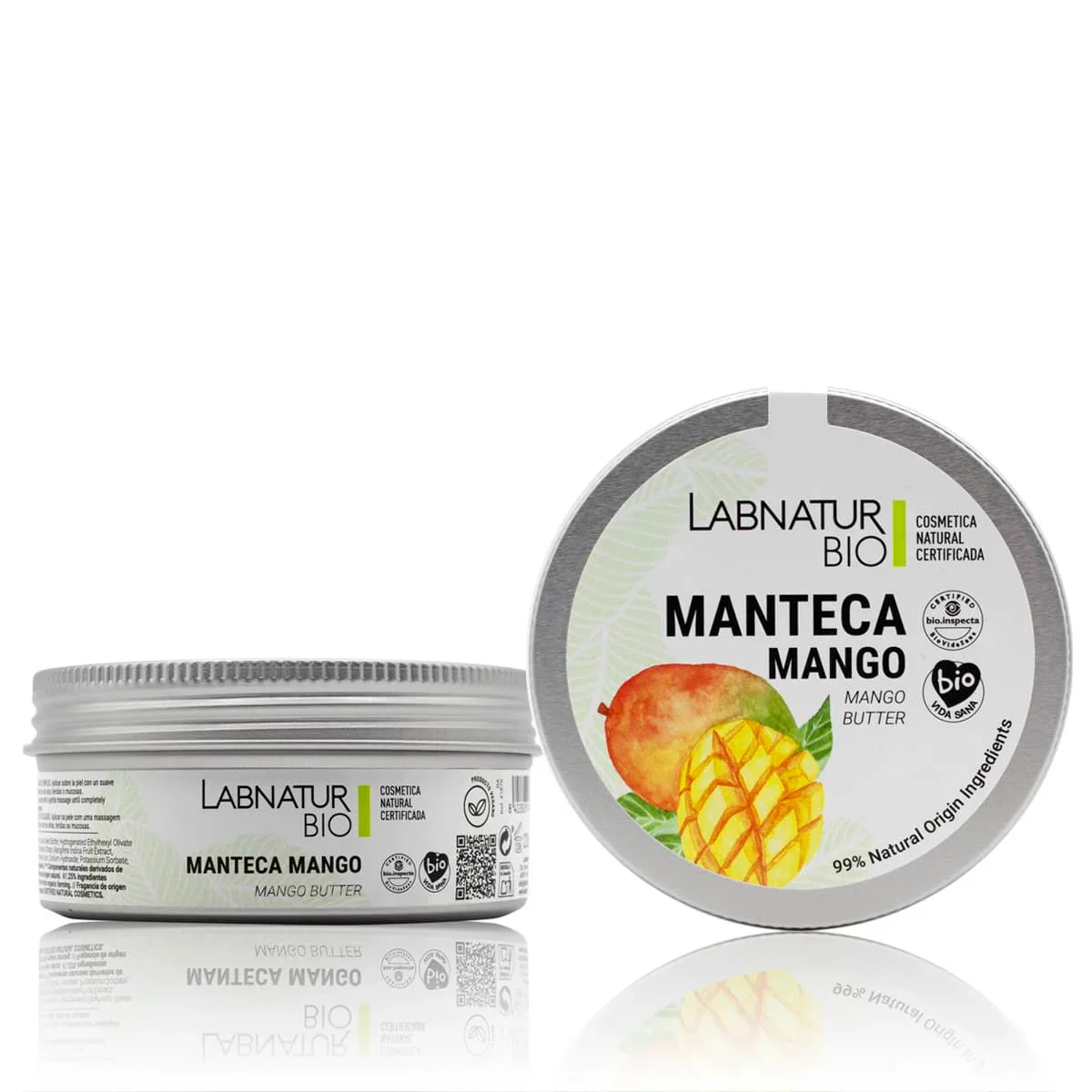 Manteca Corporal Mango Labnatur | Nutrición E Hidratación De La Piel | Piel Seca | Suavidad Y Aroma Afrutado | 230 Ml