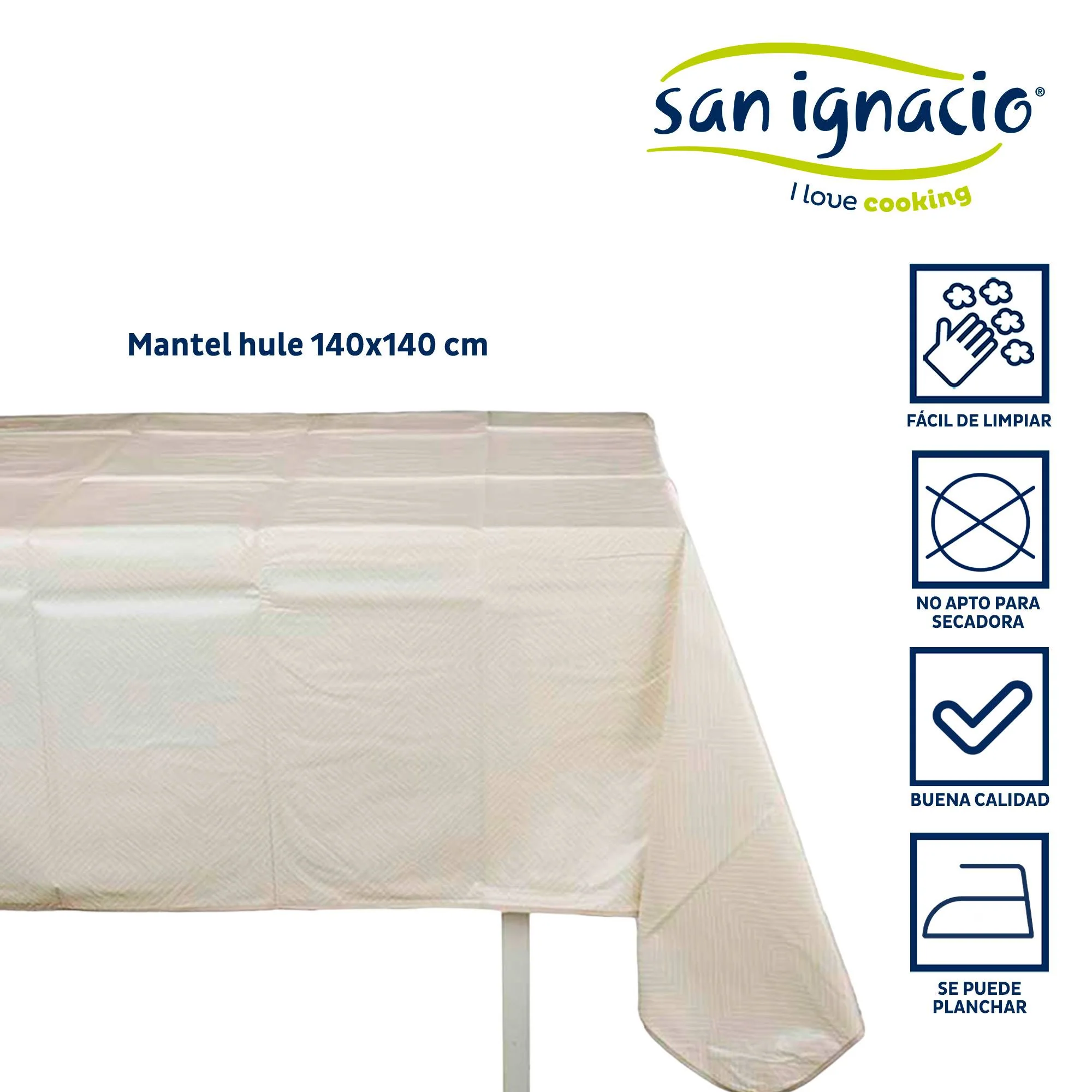Mantel Hule 140x140cm Rombos Colección Kinvara - Image 2