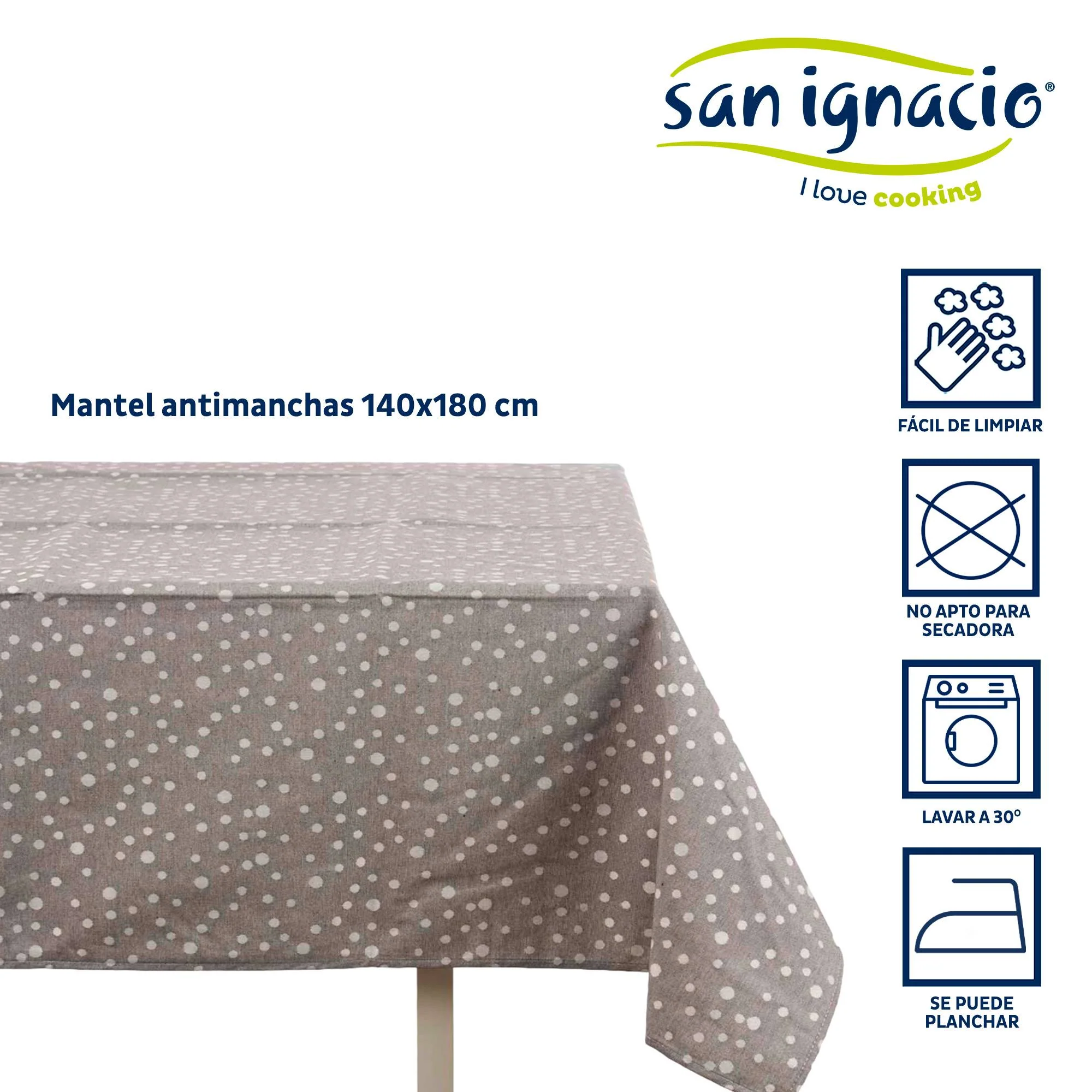 Mantel Jacquard Antimancha 140x180cm Lun Colección Kinvara - Image 2