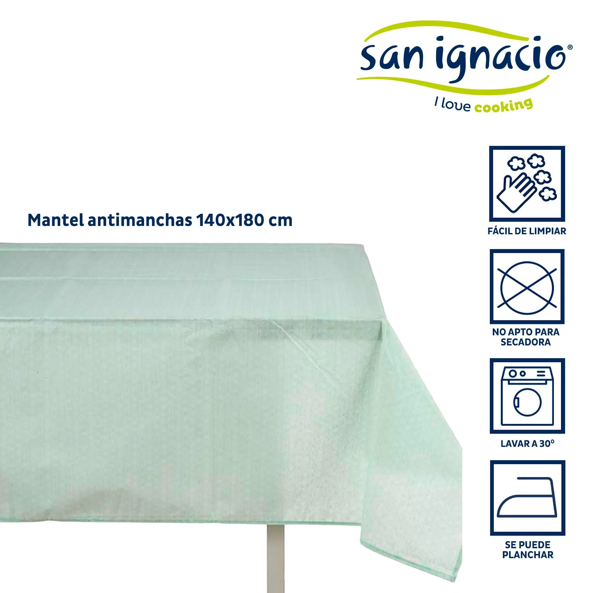 Mantel Loneta Antimanchas 140x180cm Estr Colección Kinvara - Image 2
