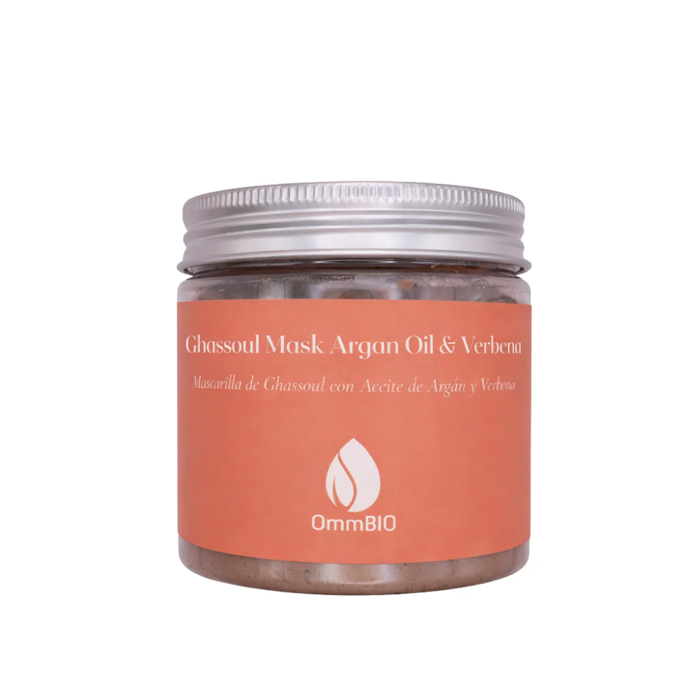 Mascarilla De Ghassoul Con Aceite De Argán Y Verbena
