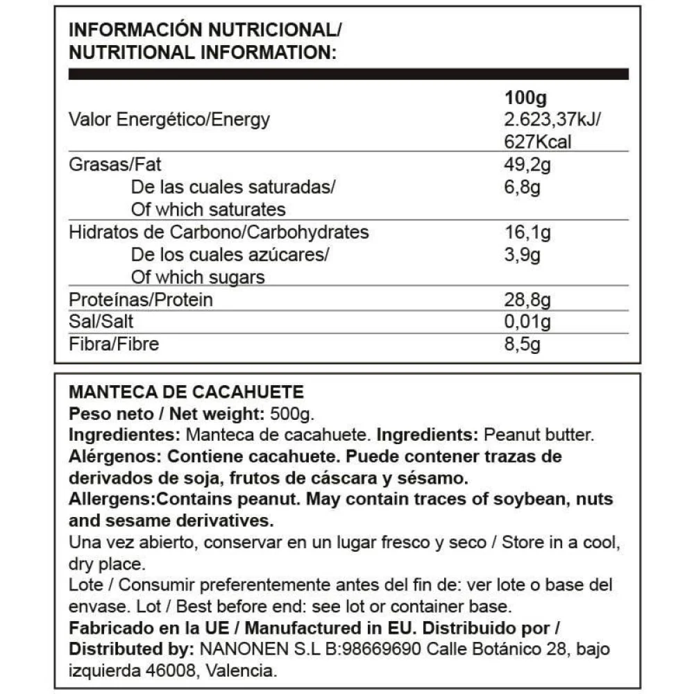 Mc Mani Peanut Butter 1000 Gr - Image 2