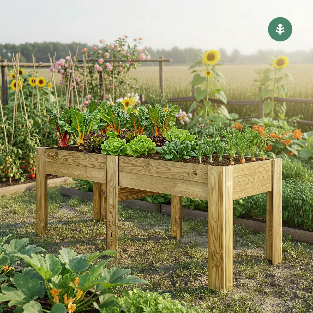 Mesa de Cultivo Huerto XXL80 Planeta Huerto (200X80X80) 270L - Image 2