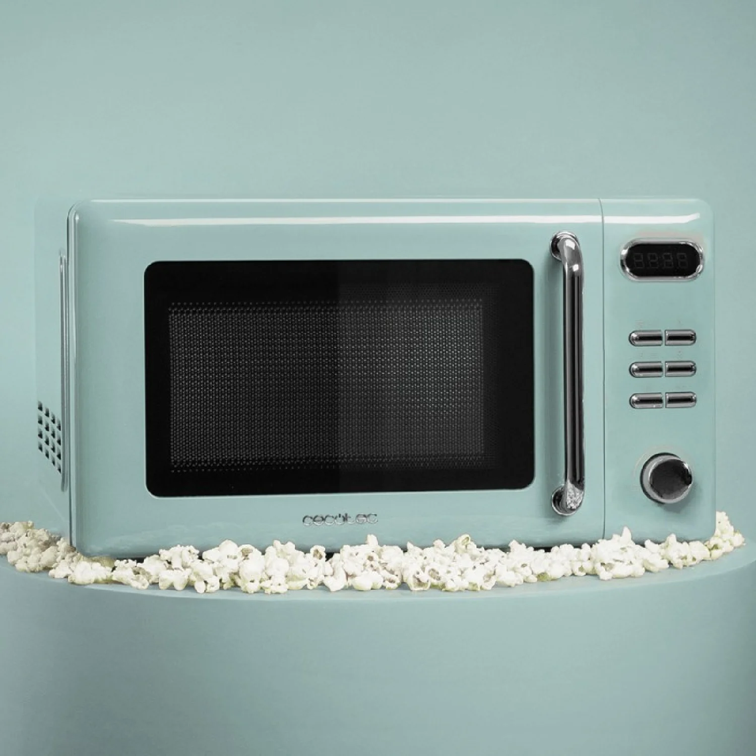Microondas Digital Con Grill De 20 L Proclean 5110 Retro Green. 700 W En 5 Niveles, Temporizador Hasta 60 Mins, 8 Programas Y Modo Descongelación, D - Image 3