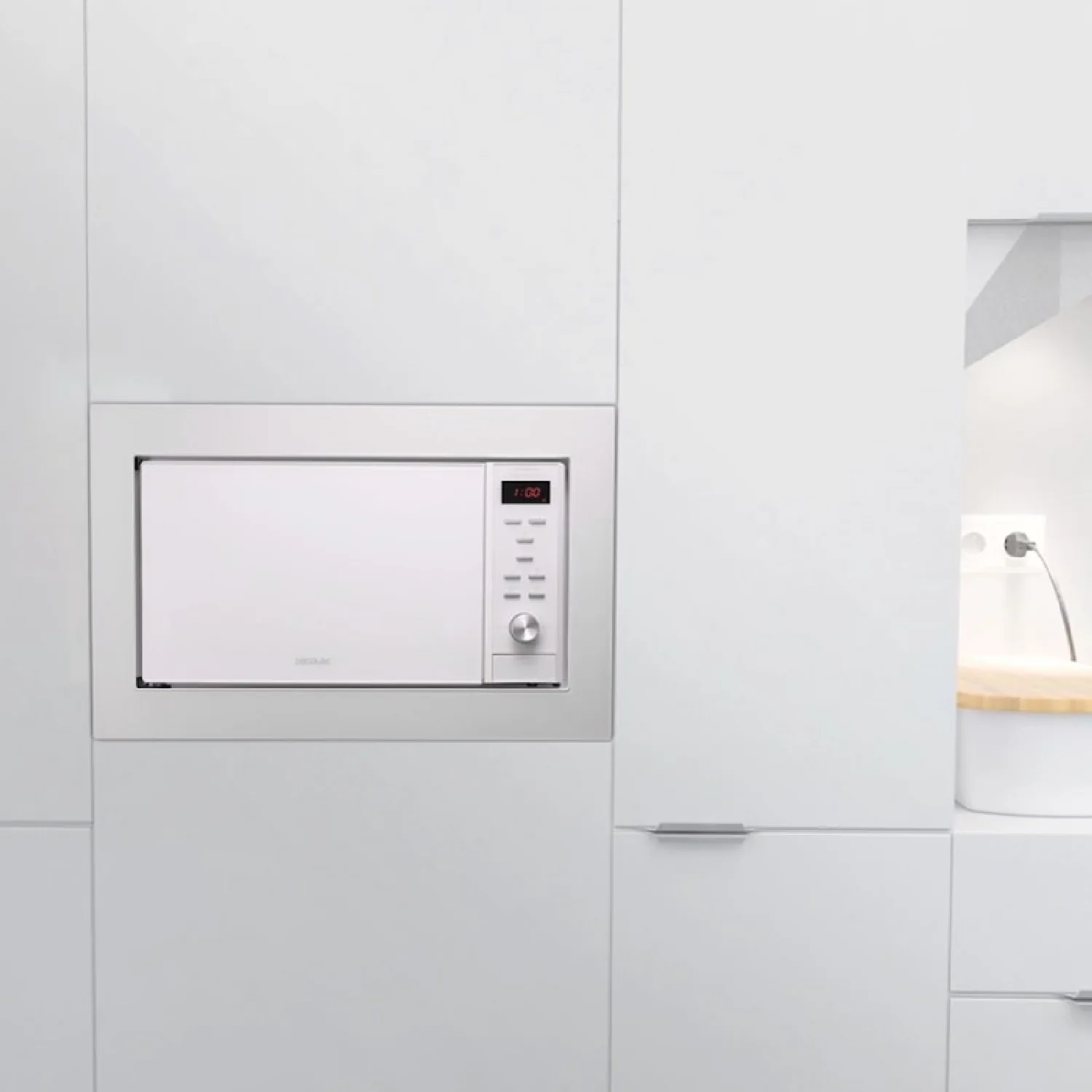 Microondas Encastrable Digital Grandheat 2350 Built-in White. 900w, Integrable, 23 Litros, Grill, 9 Funciones Preconfiguradas, Quick Start, Temporiz - Image 2
