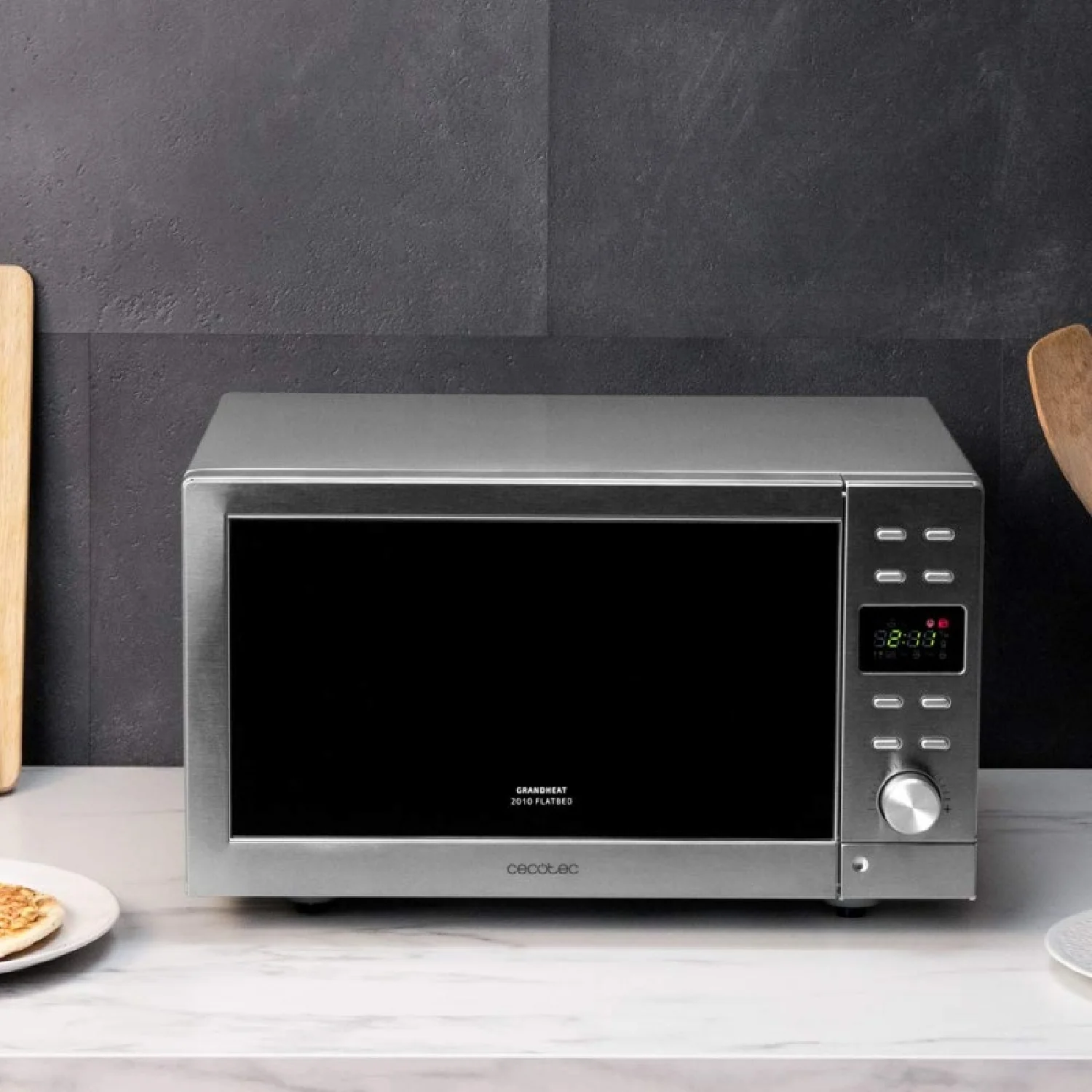 Microondas Independiente Digital Sin Plato Grandheat 2010 Flatbed Steel. Potencia 700 W, Capacidad 20 Litros, Grill De 900 W, 9 Funciones Preconfigu - Image 5