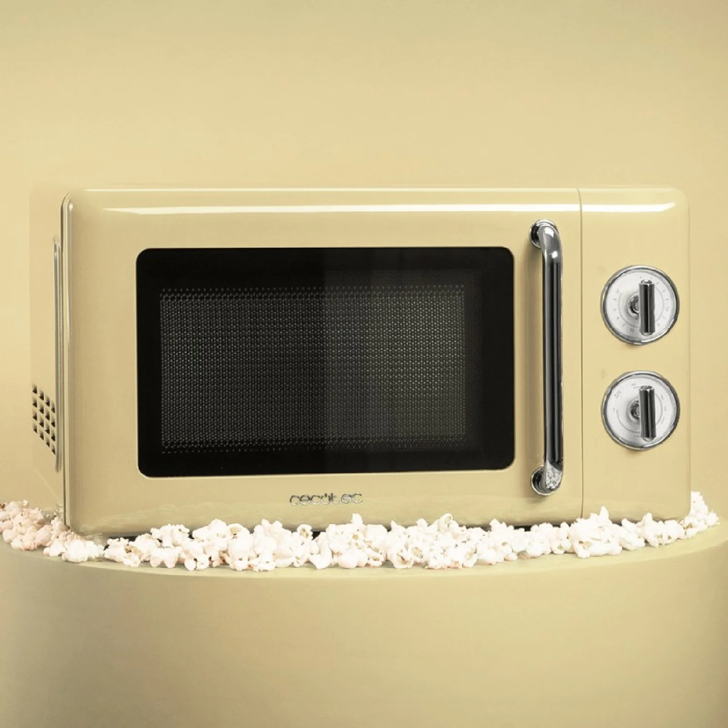 Microondas Mecánico Con Grill De 20 L Proclean 3110. 700 W En 6 Niveles, Temporizador Hasta 30 Minutos, Modo Descongelación, Diseño Vintage En Amari - Image 3