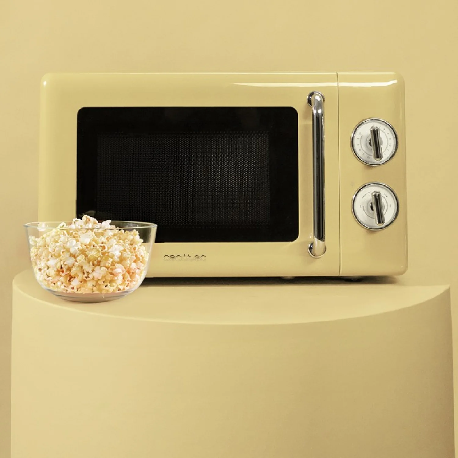 Microondas Mecánico Con Grill De 20 L Proclean 3110. 700 W En 6 Niveles, Temporizador Hasta 30 Minutos, Modo Descongelación, Diseño Vintage En Amari - Image 4