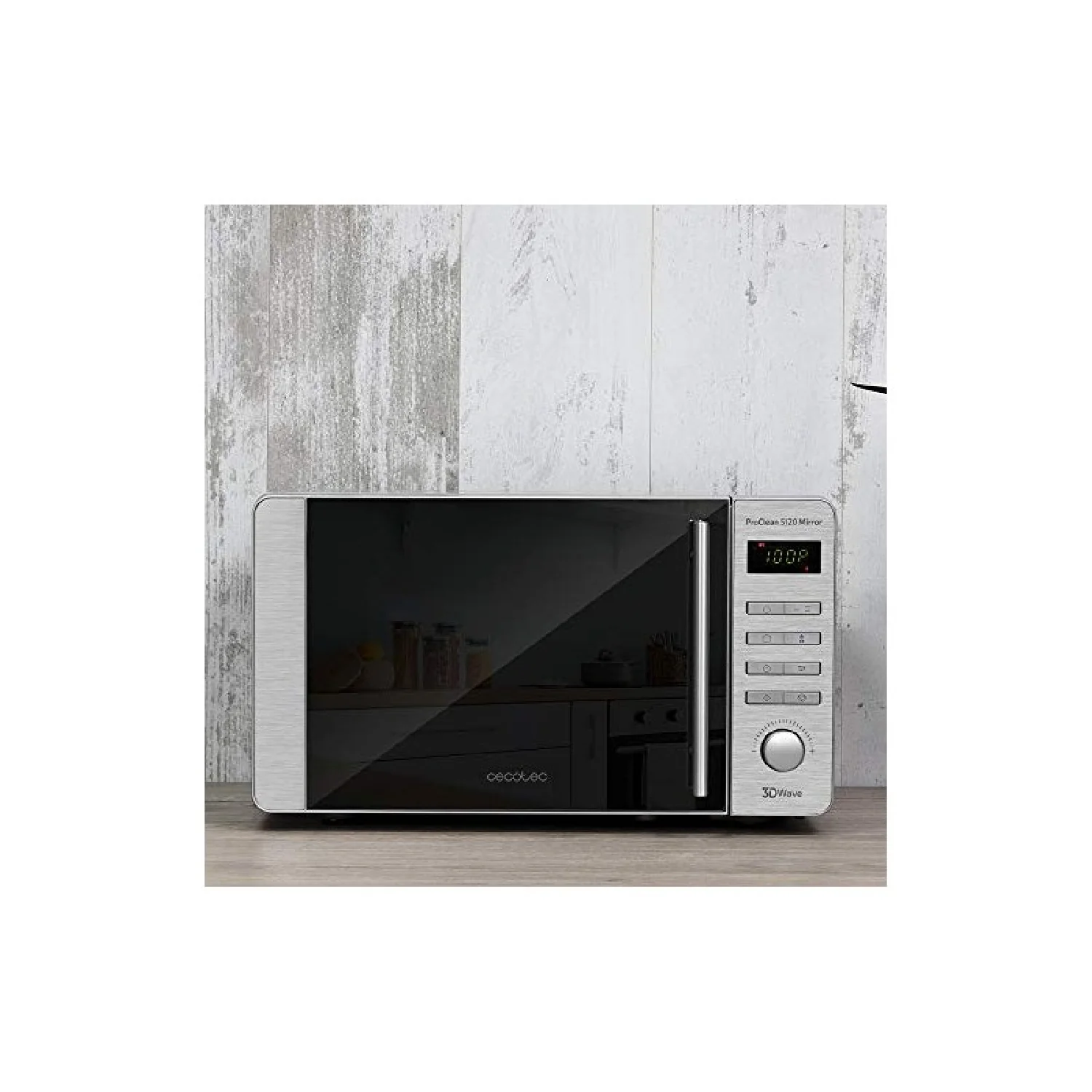 Microondas Proclean 5120 Inox. 700 W, Grill 800 W, Capacidad 20 L, Revestimiento Ready2clean Para Mejor Limpieza, Tecnología 3dwave, 8 Programas, Di - Image 3