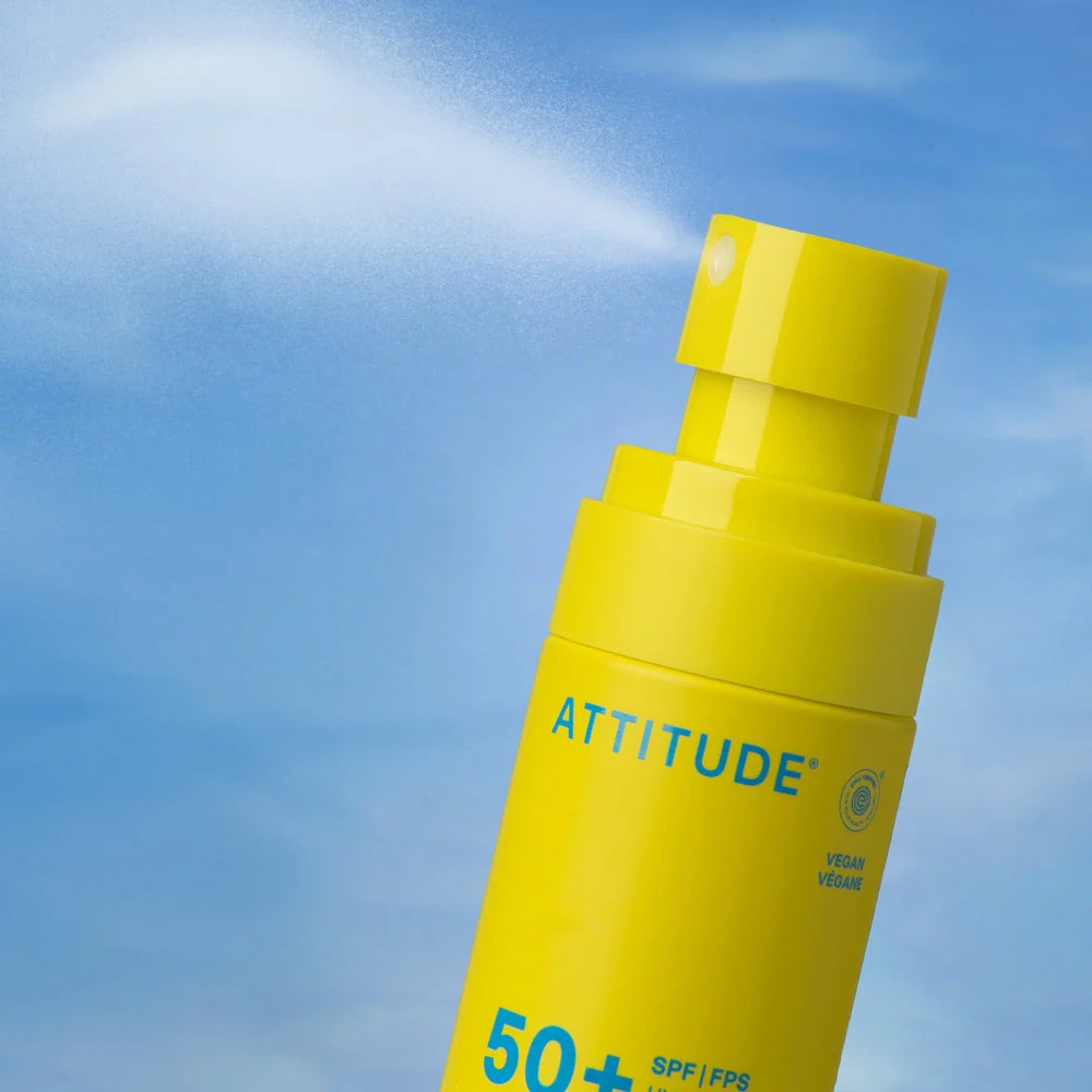 Mineral sunscreen Spray Face & Body Kids SPF 50 unscented Attitude Sunly 75 ml - Image 4