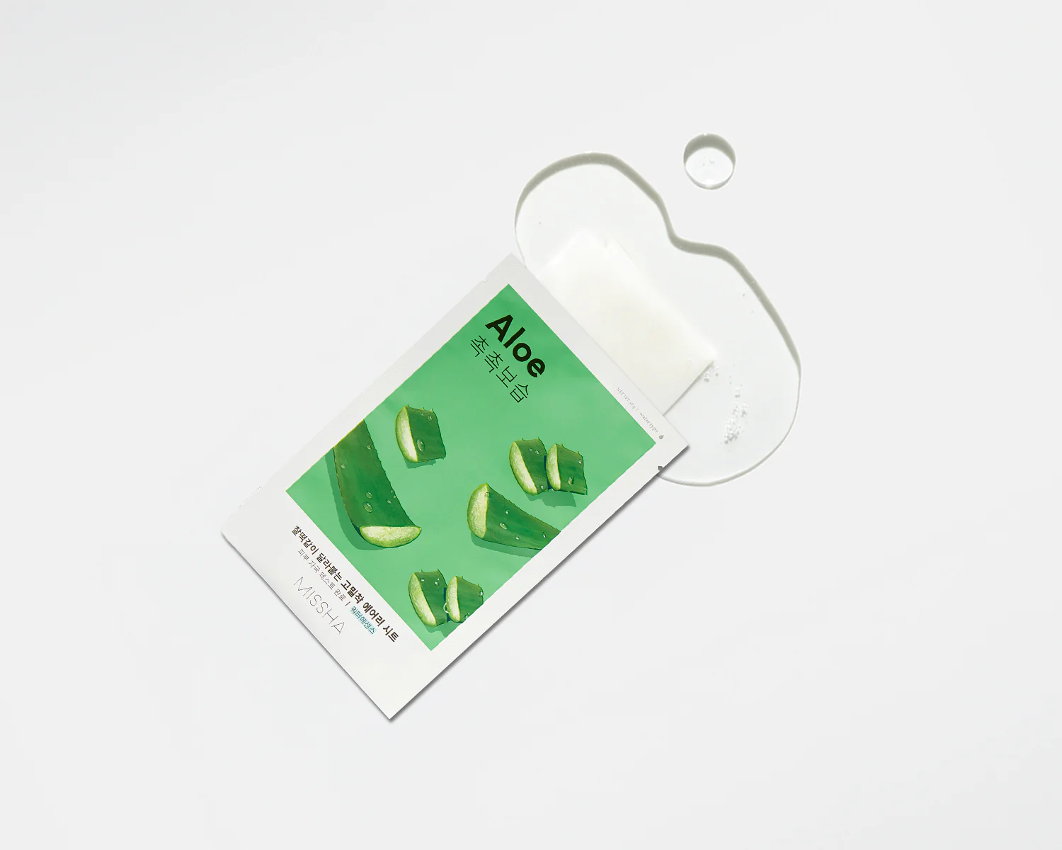 Missha Airy Fit Sheet Mask [aloe] (19g) - Mascarilla Aloe - Image 2