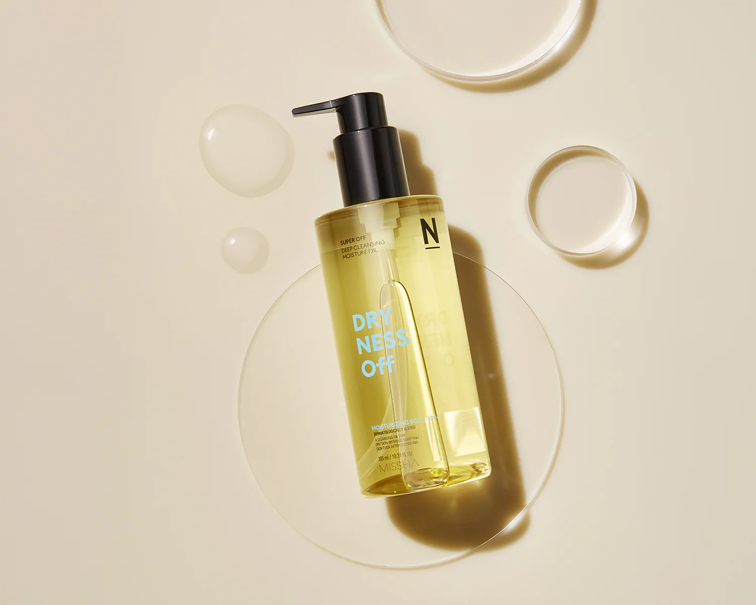 Missha Super Off Cleansing Oil [dryness Off] (305ml) - Aceite Limpiador Hidratante - Image 2