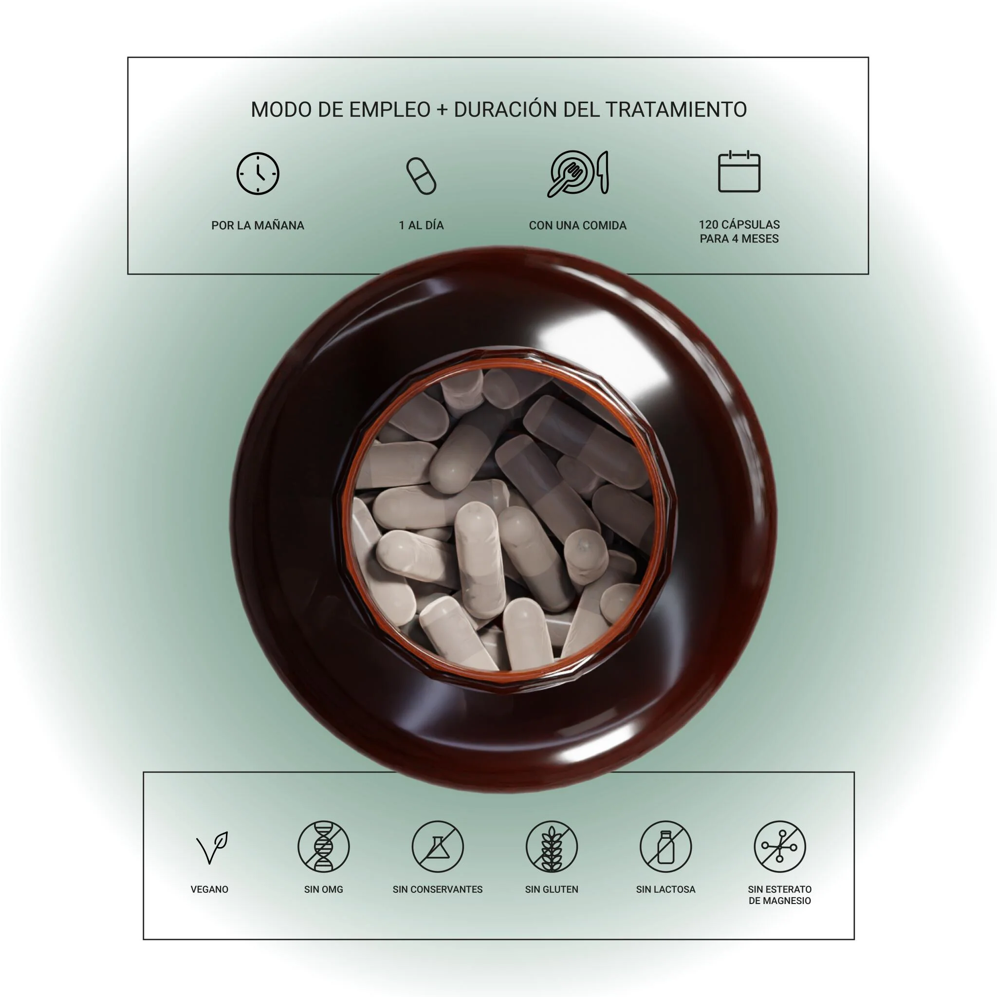 Multivitaminas veganas all-in-one – b12, d3, k2, hierro y zinc para dieta vegana (4 meses) - Image 4