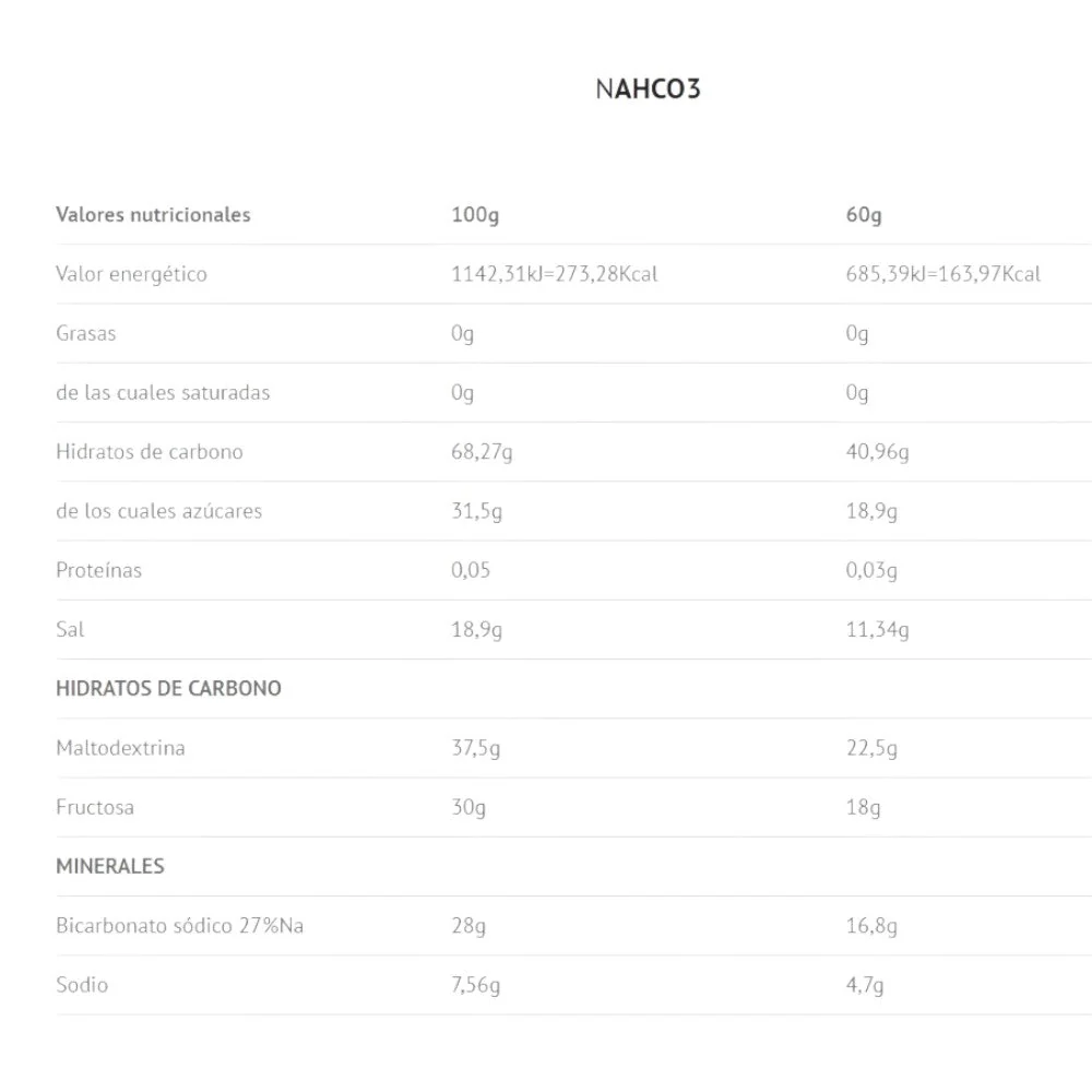 Nahco3 Maltodextrin - Fructose 1 Kg - Image 2