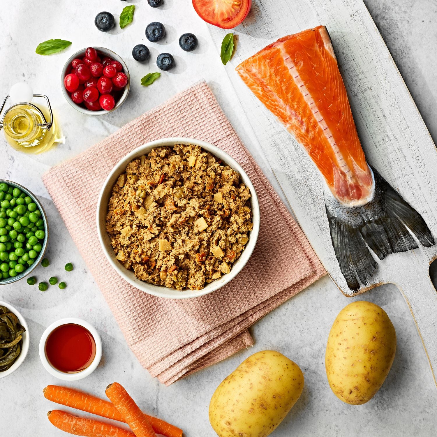 Naturo Comida Humeda Perro Grain Free Salmon Y Patata 400g X 7 Tarrinas - Image 2