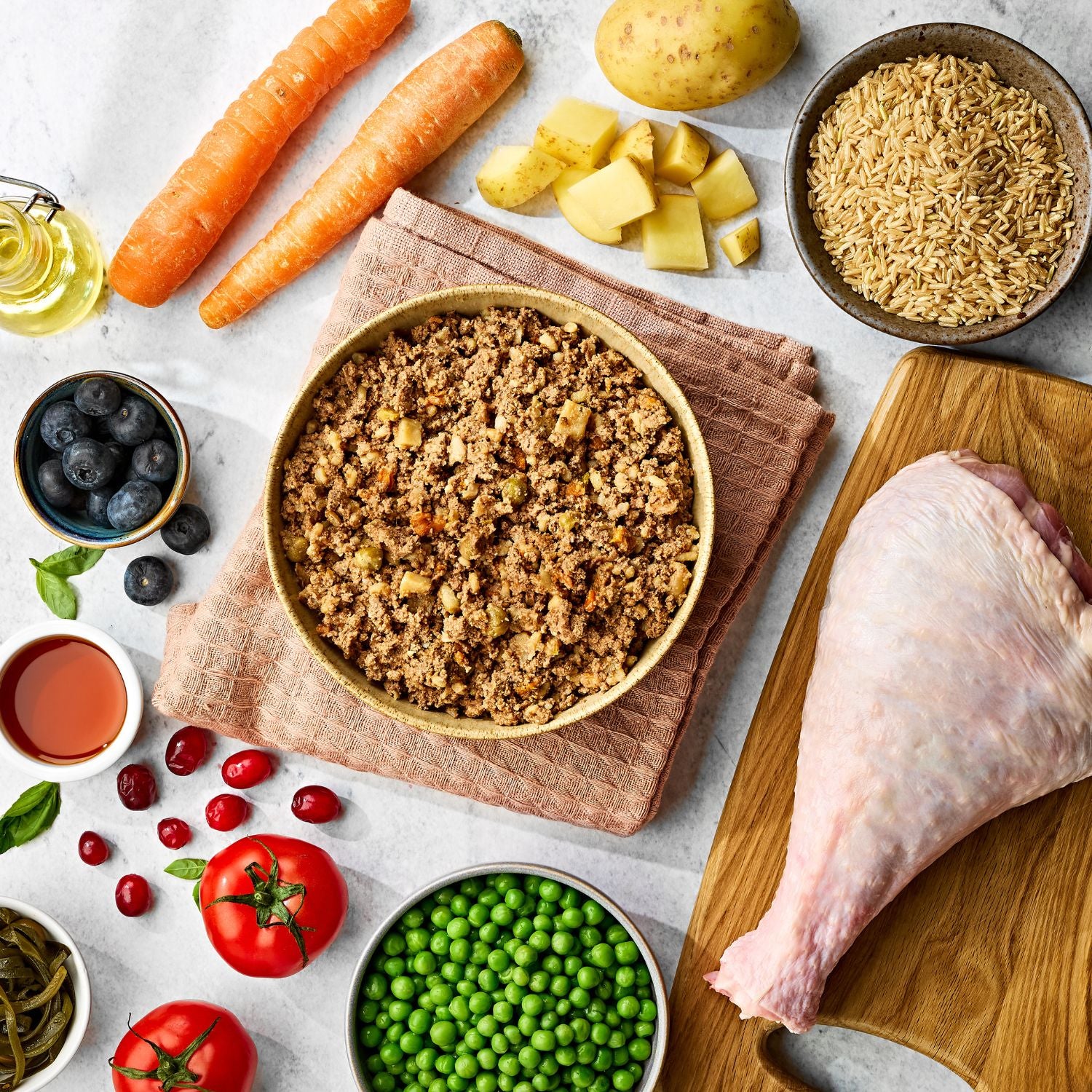 Naturo Comida Humeda Perro Senior En Lata De Pavo Y Arroz 400g X 7 Latas - Image 2