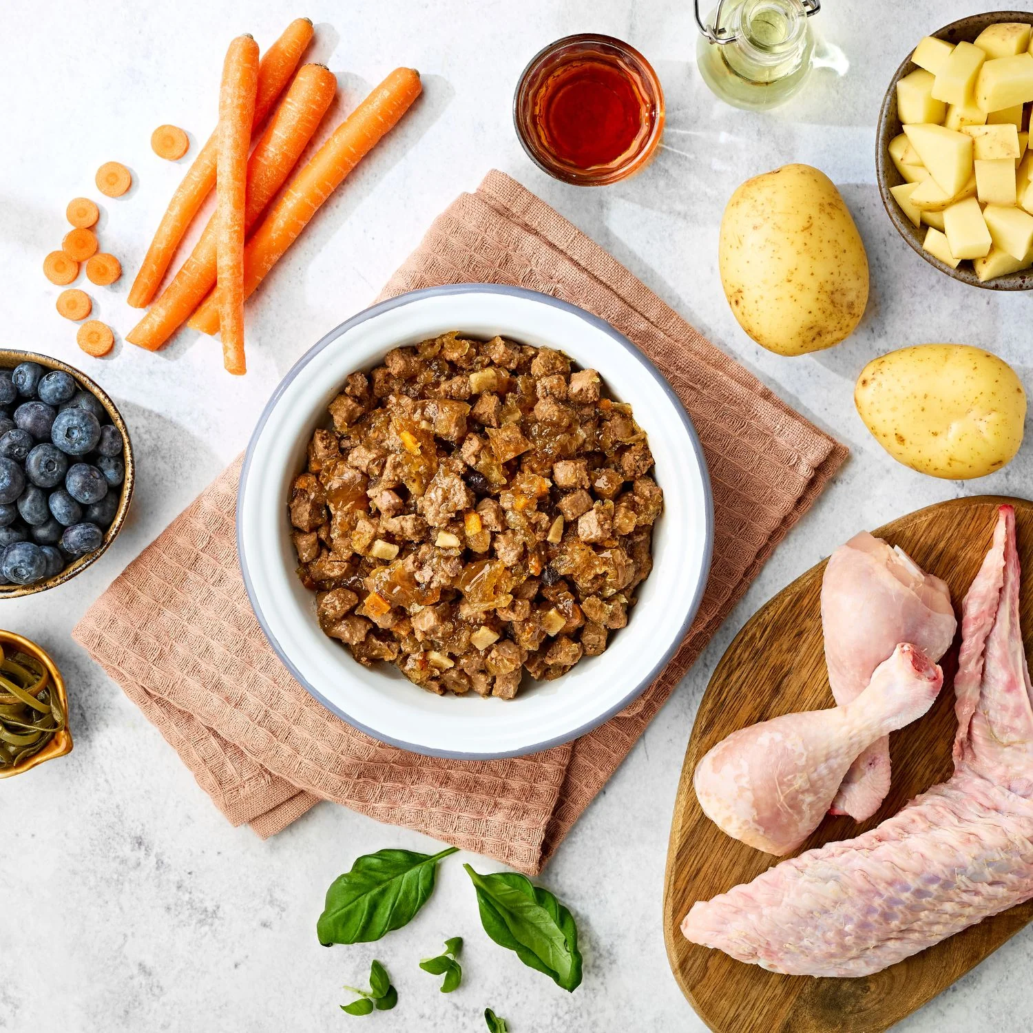 Naturo Comida Humeda Perro Sin Gluten De Pavo Y Pollo En Gelatina 390g X 12 Latas - Image 2
