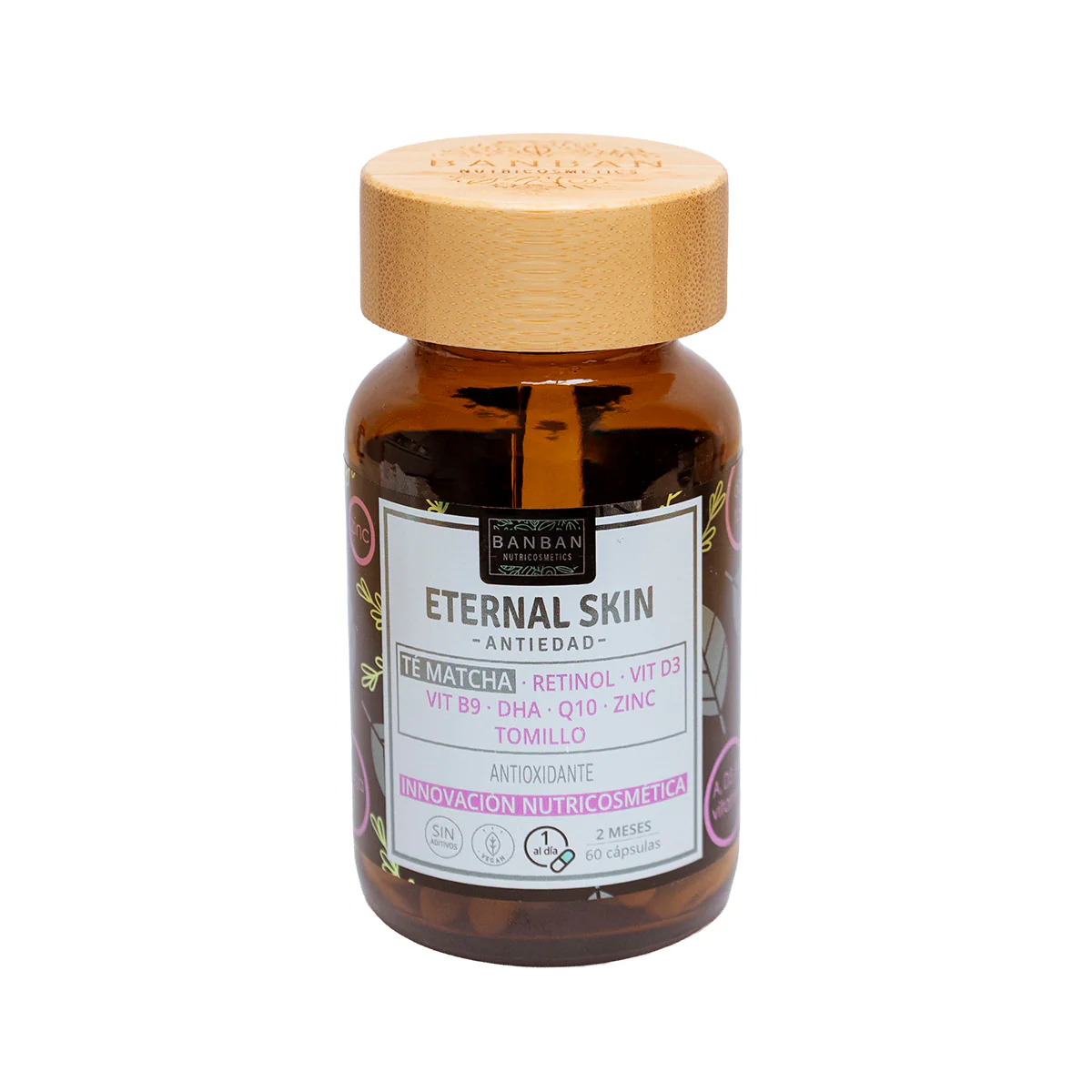Nutricosmético Eternal Skin 60cap Banban