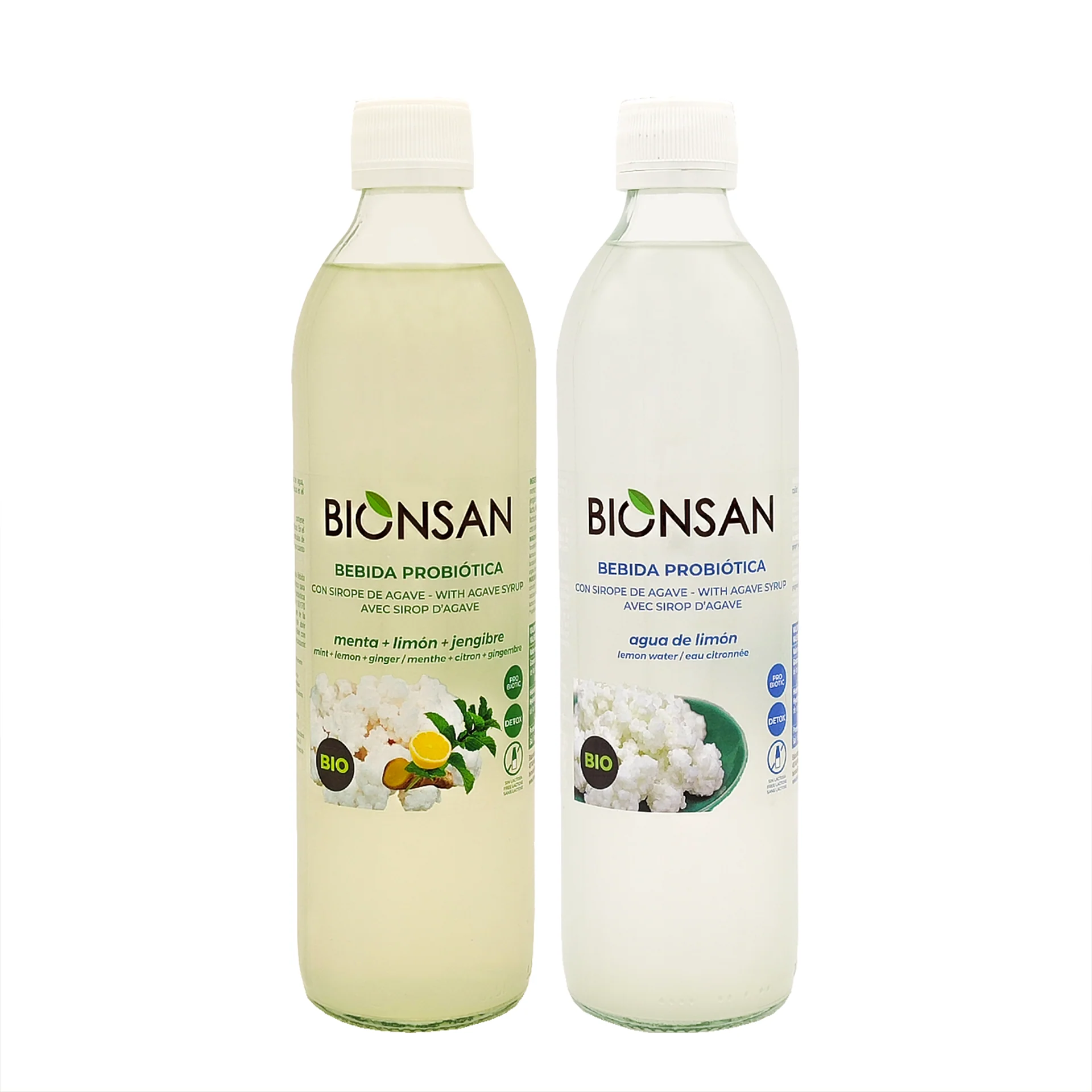 Pack 2 Bebidas Probióticas De Sabores Eco Bionsan 500ml
