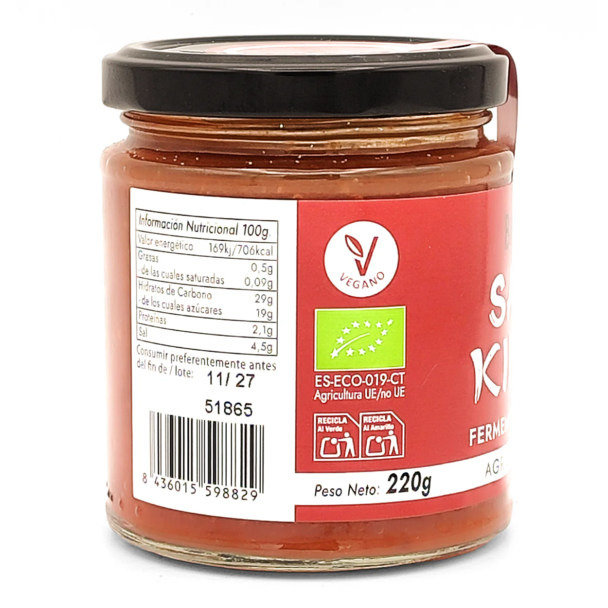 Pack 2 Fermentados: Kimchi Y Salsa Kimchi Gourmet Eco Bionsan - Image 6