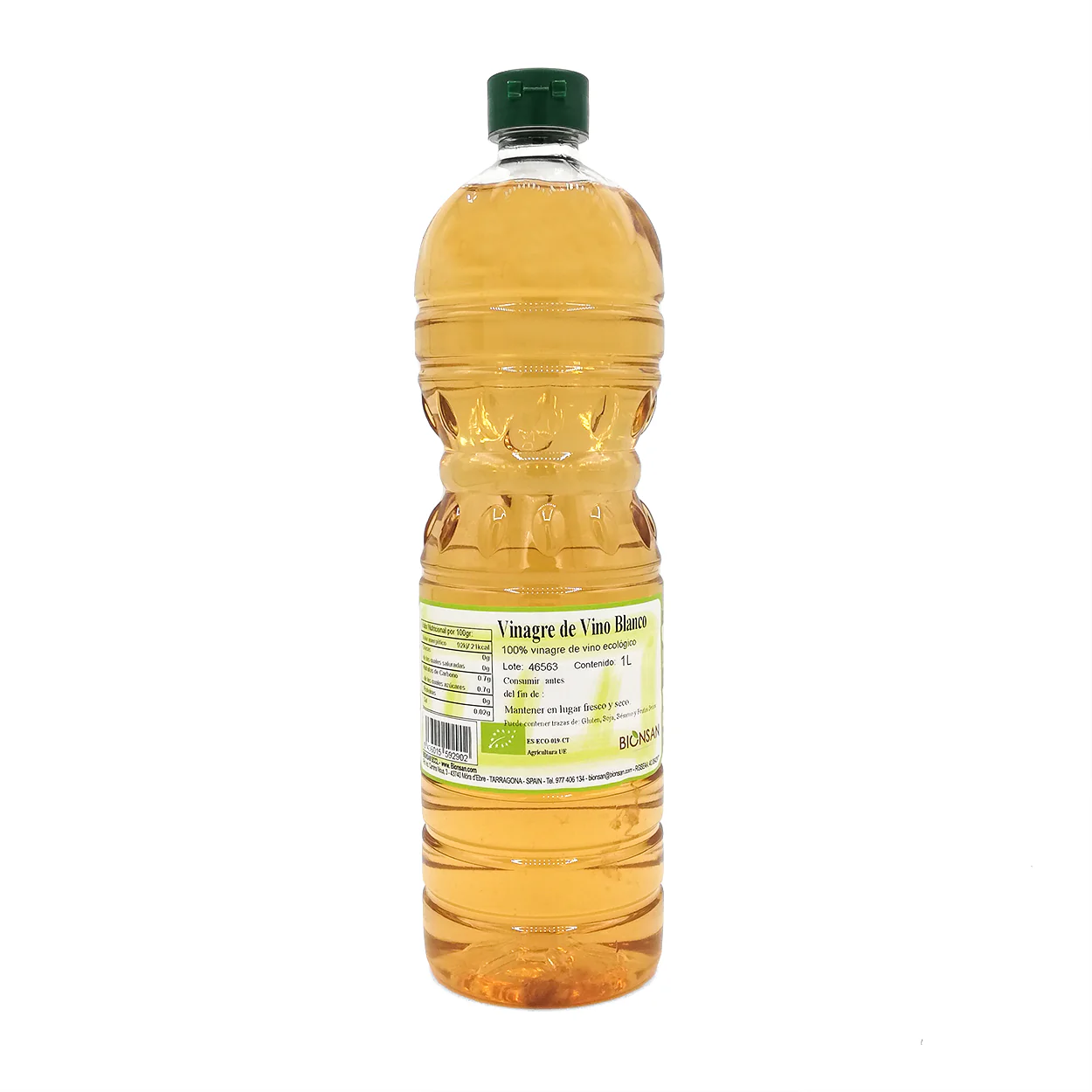 Pack 2 Vinagres De Vino Blanco Y Tinto Eco Bionsan 1 L - Image 2