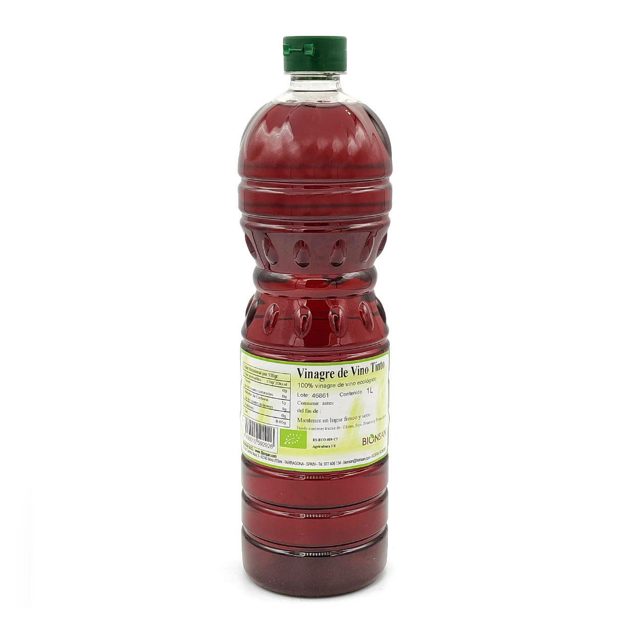 Pack 2 Vinagres De Vino Blanco Y Tinto Eco Bionsan 1 L - Image 3