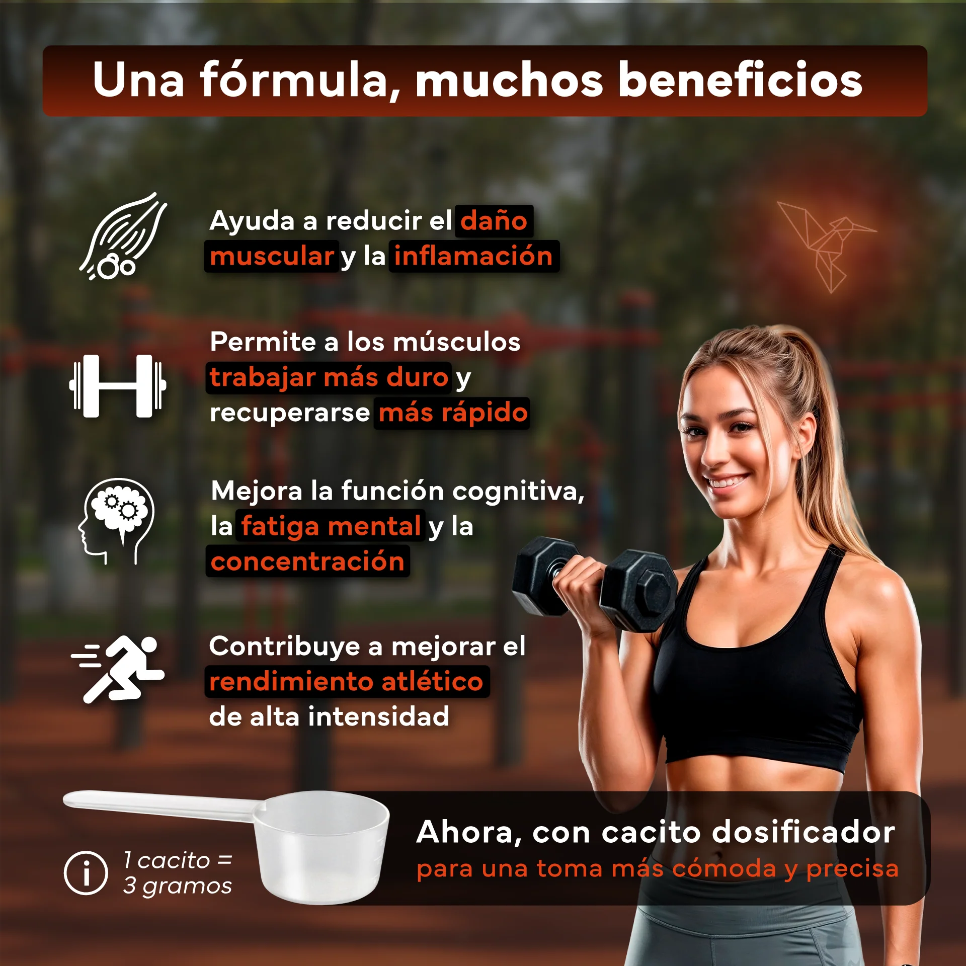 Pack 2x Creatina Monohidratada Sevens Nutrition. Más Fuerza, Energía Y Resistencia. - Image 3