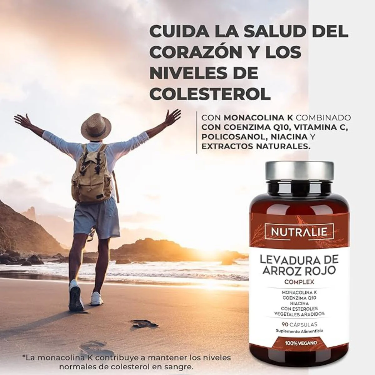 Pack 2x Nutralie Levadura de Arroz Rojo con 2,9mg Monacolina y Q10 90 Cápsulas - Image 6
