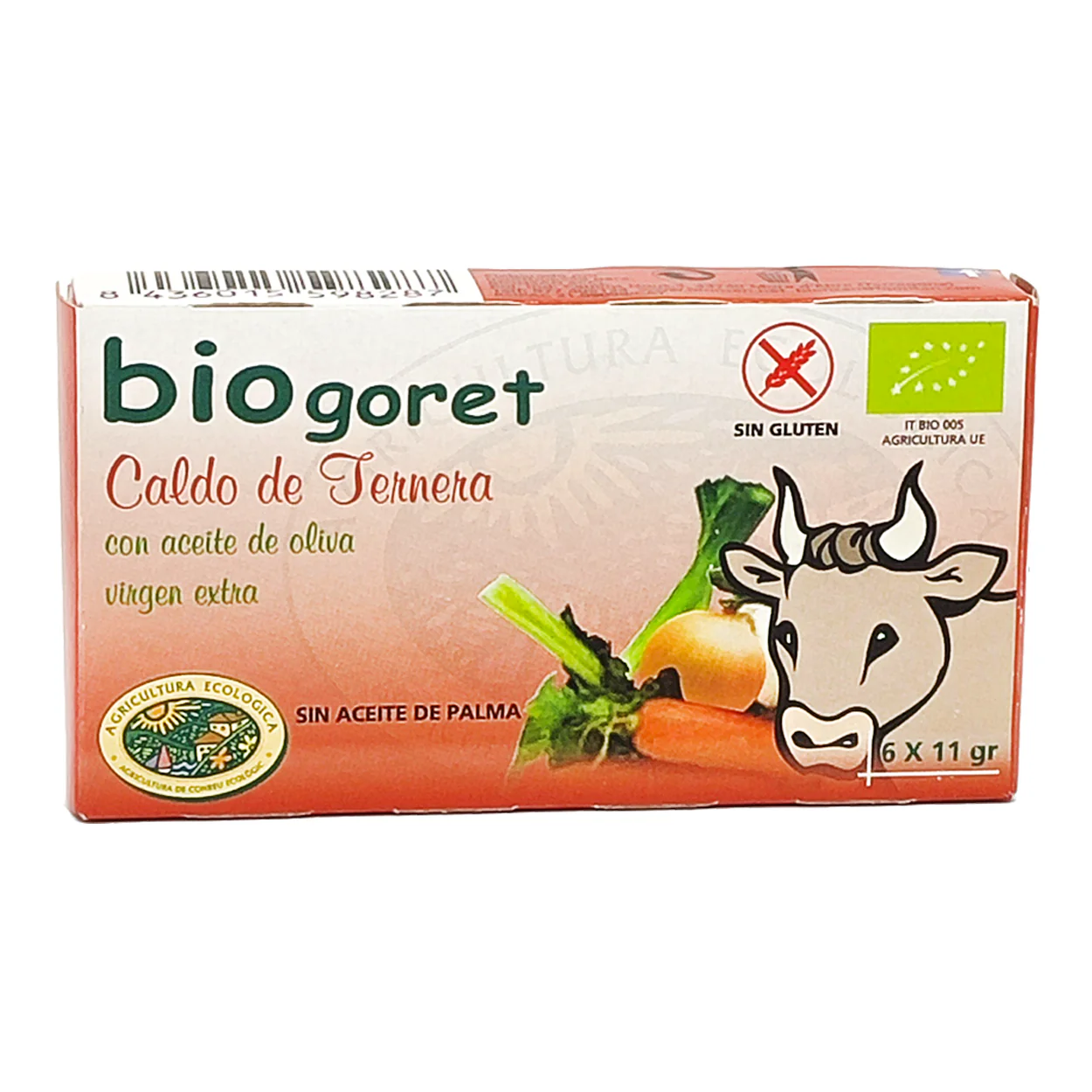 Pack 3 Cubitos Caldo Verduras Bajo En Sal Y Ternera Eco Biogoret - Image 4