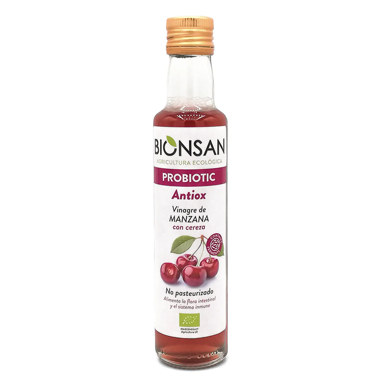 Pack 4 Vinagre De Manzana Con Cereza Eco Bionsan - Image 2