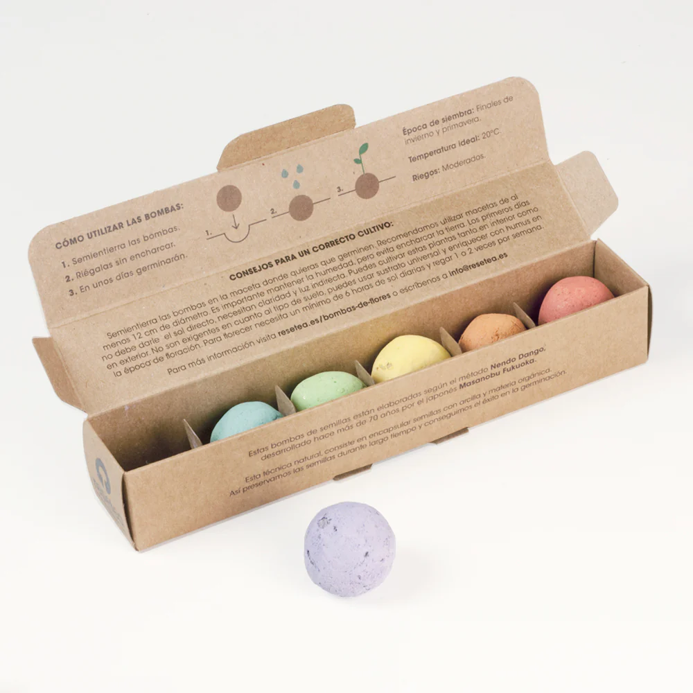 Pack 6 Bombas De Semillas – Flores Silvestres | Regalo Original Y Sensorial - Image 5