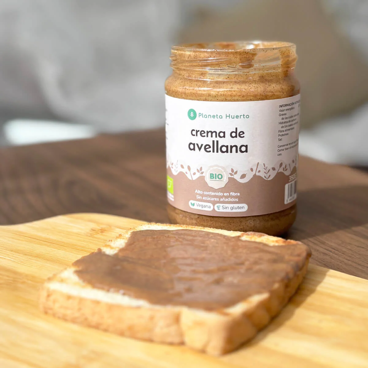 Pack 6x Crema de Avellanas ECO Planeta Huerto 700g - Image 4