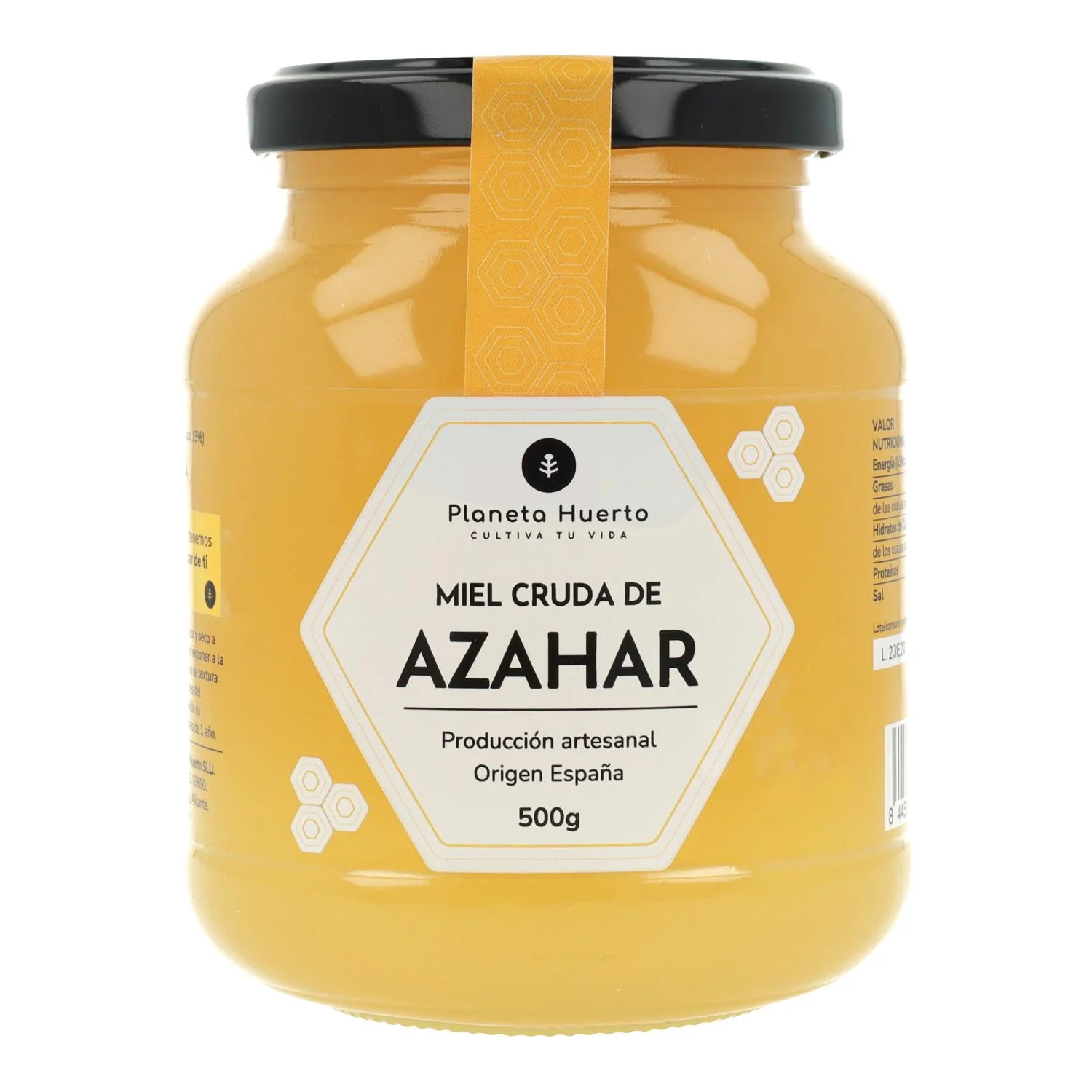 Pack 6x Miel Cruda de Azahar Planeta Huerto 500 g - Image 2