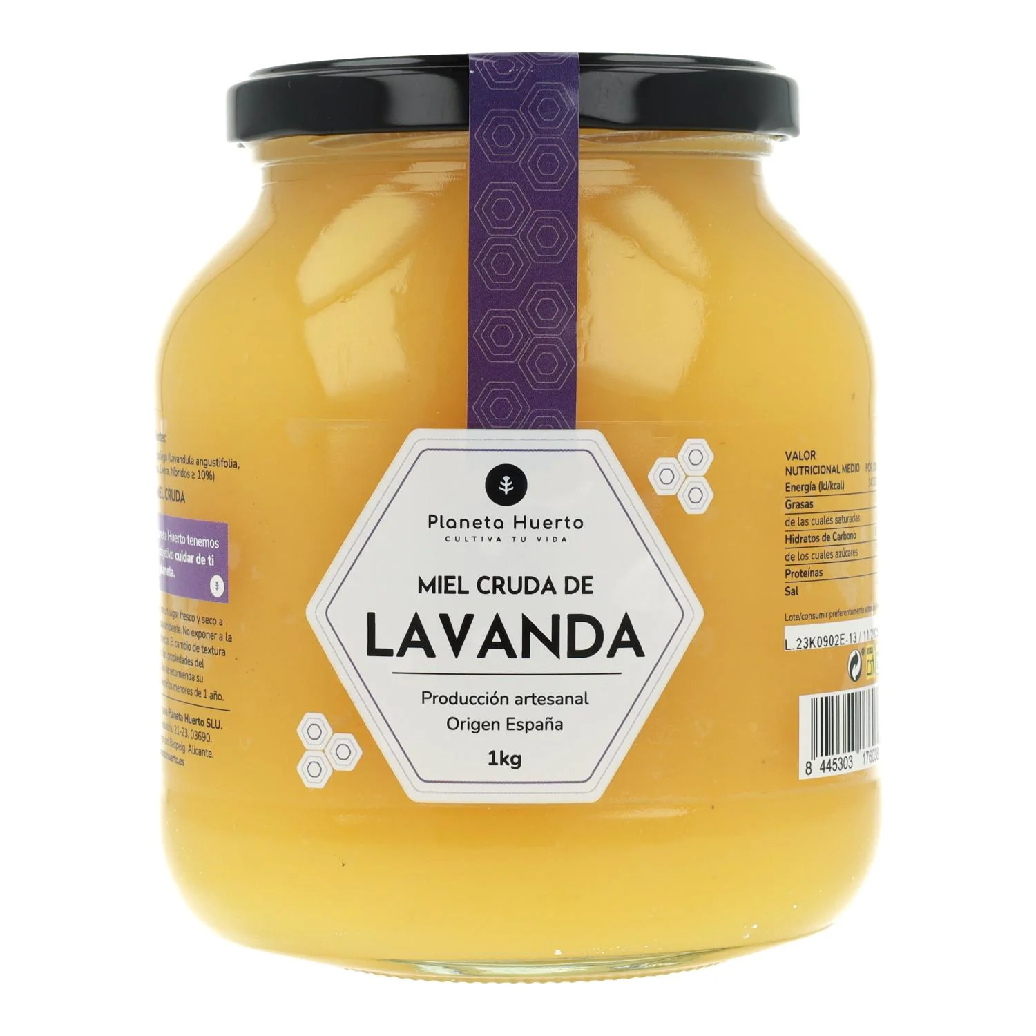 Pack 6x Miel Cruda de Lavanda Planeta Huerto 1 Kg - Image 2