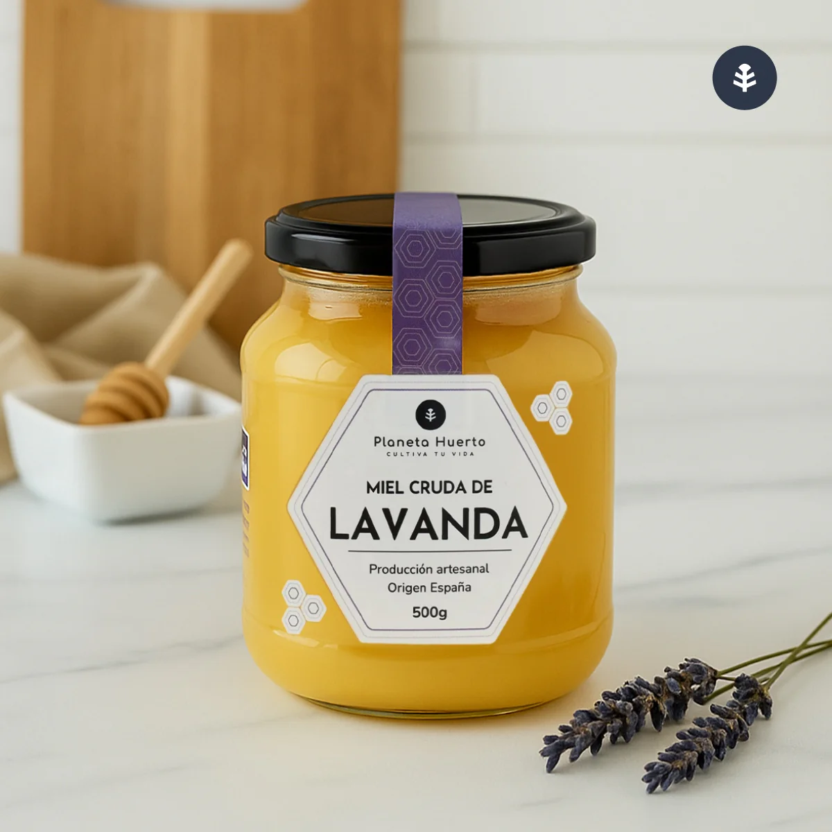 Pack 6x Miel Cruda de Lavanda Planeta Huerto 1 Kg - Image 6