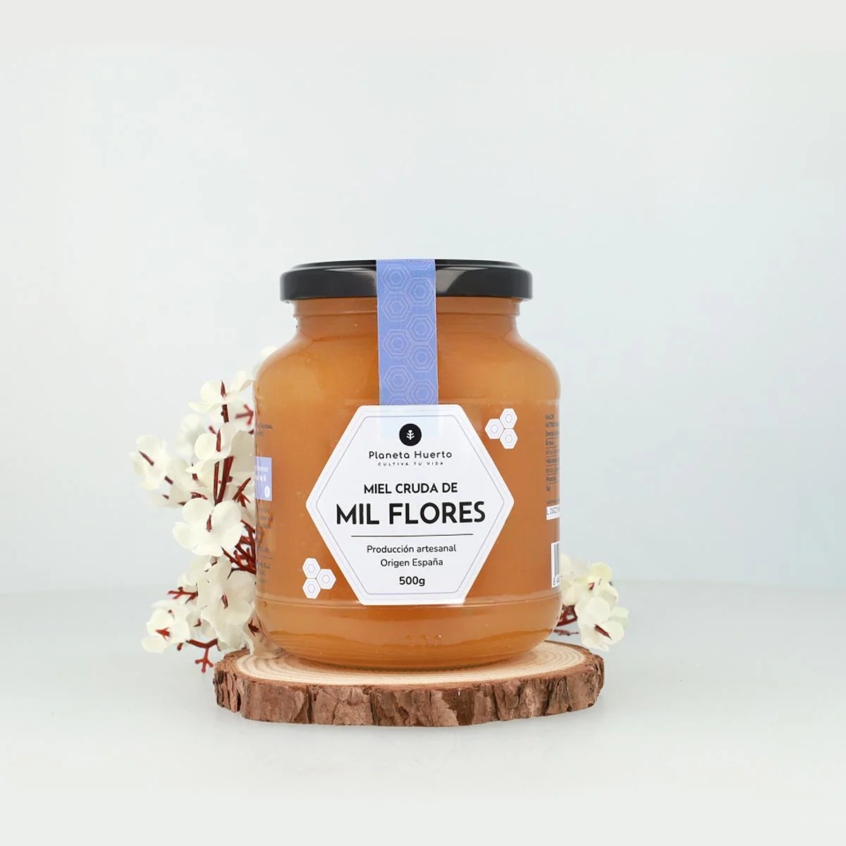 Pack 6x Miel Cruda de Mil Flores Planeta Huerto 1 Kg - Image 5