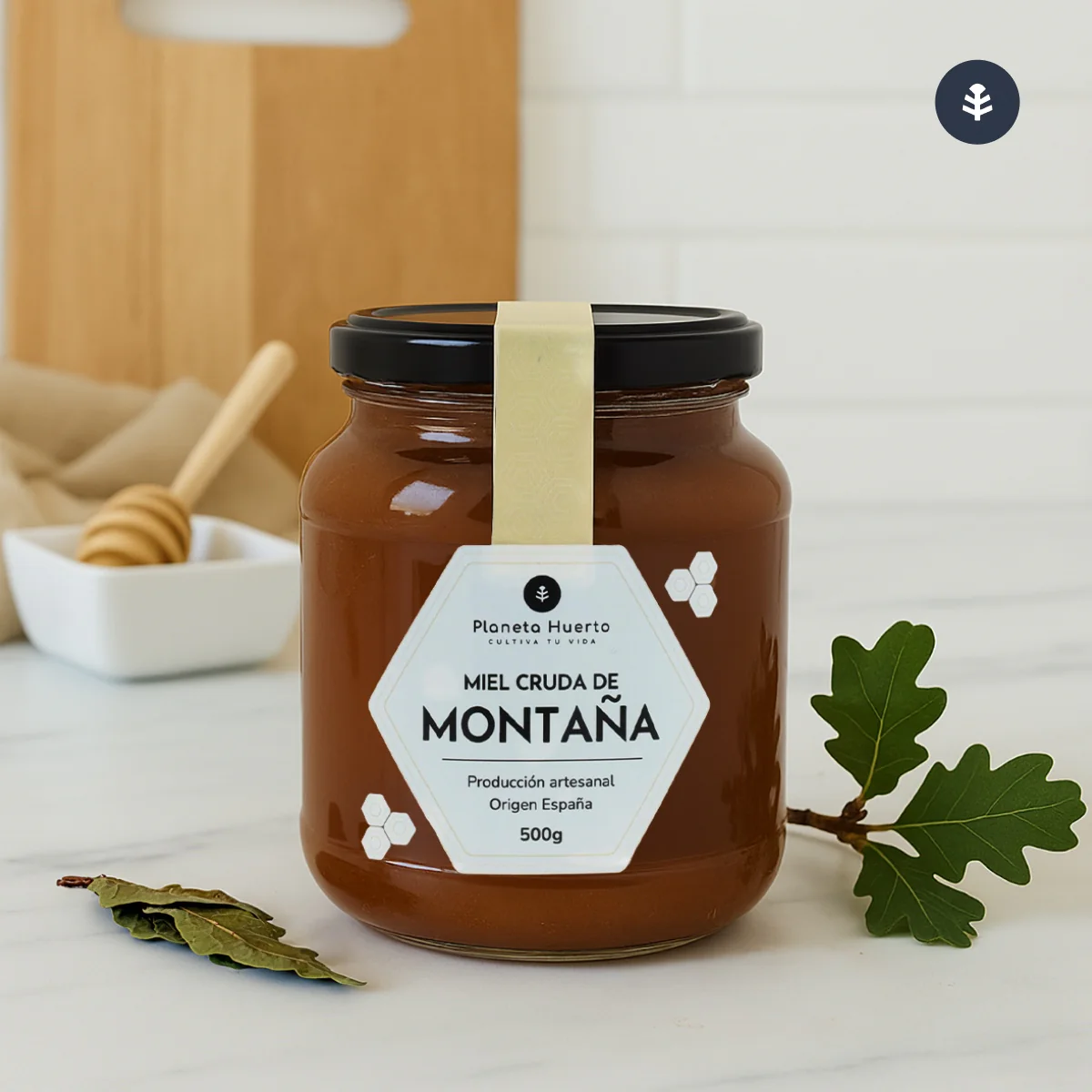 Pack 6x Miel Cruda de Montaña Planeta Huerto 500 g - Image 6