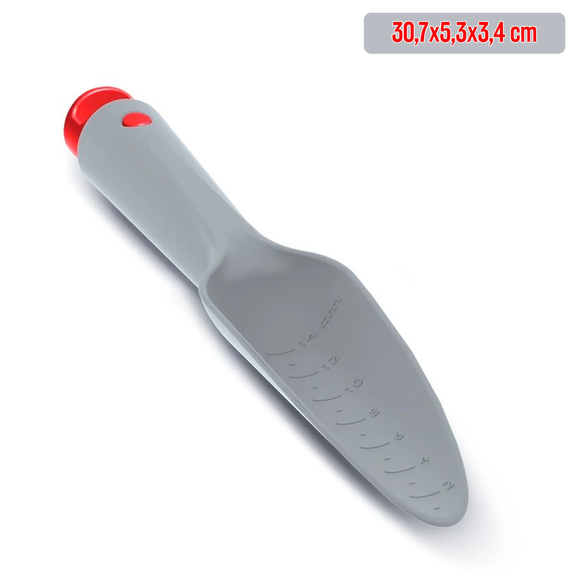 Pala Pequeña R Scoop 1 Plus , Dimensiones (mm) 307x53x34, Color Gris - Image 3