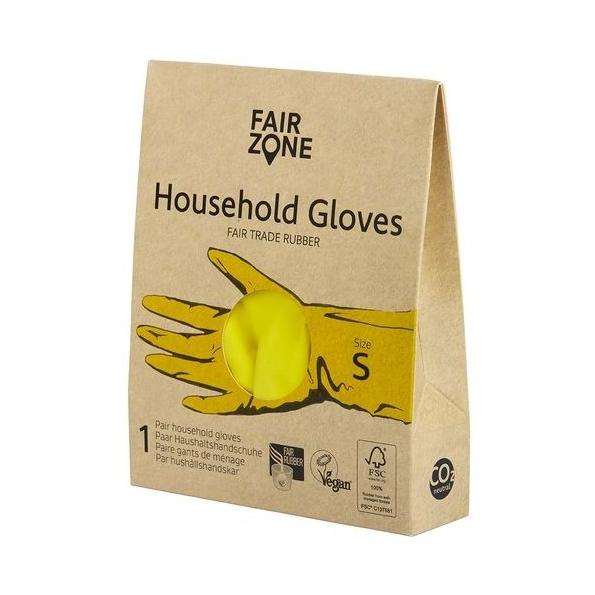 Par de guantes de hogar talla S Látex 100% Natural FSC Fair Squared - Image 3